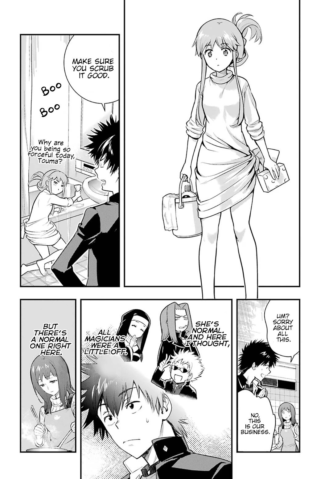 To Aru Majutsu no Kinsho Mokuroku Chapter 151 page 21 - Chapter 151: The Amakusa Live-In Bodyguard