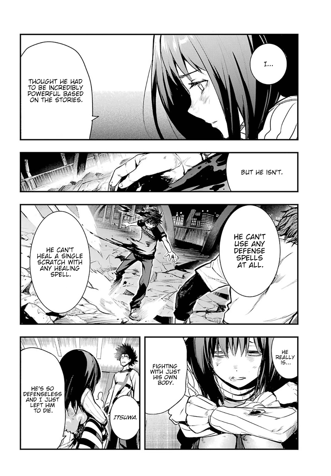To Aru Majutsu no Kinsho Mokuroku Chapter 154 page 12 - Chapter 154: After the Attack