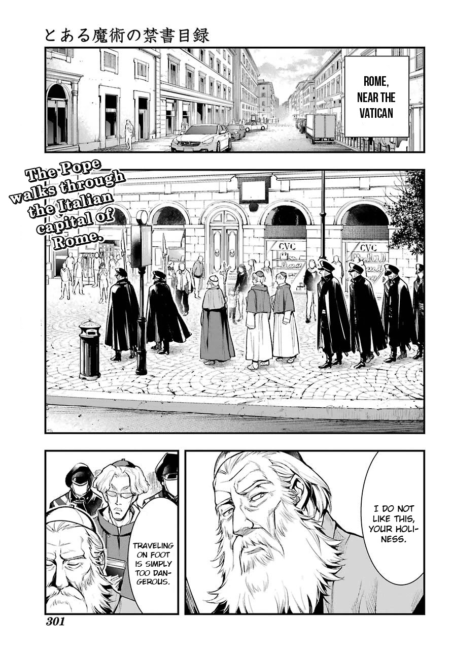 To Aru Majutsu no Kinsho Mokuroku Chapter 155 page 1 - Chapter 155: The Expected Time