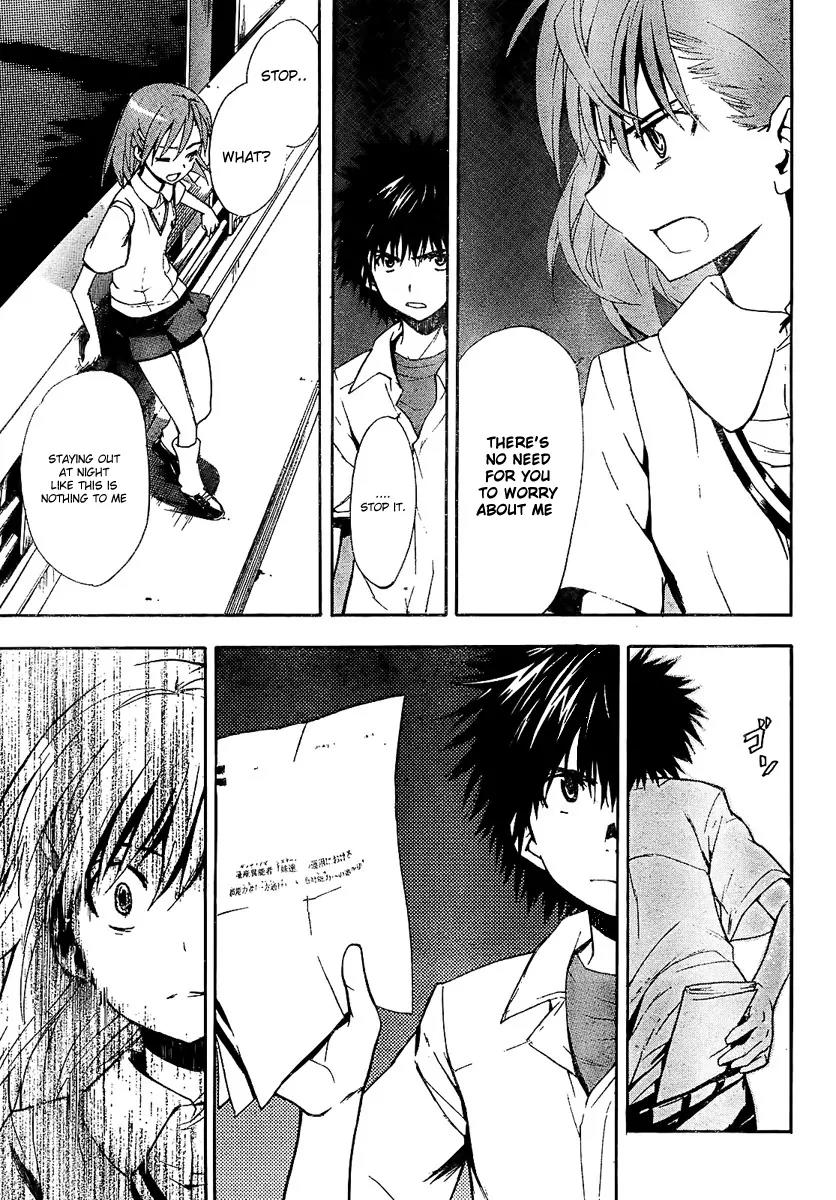 To Aru Majutsu no Kinsho Mokuroku Chapter 16 page 15 - Chapter 16: Report (Part 2)