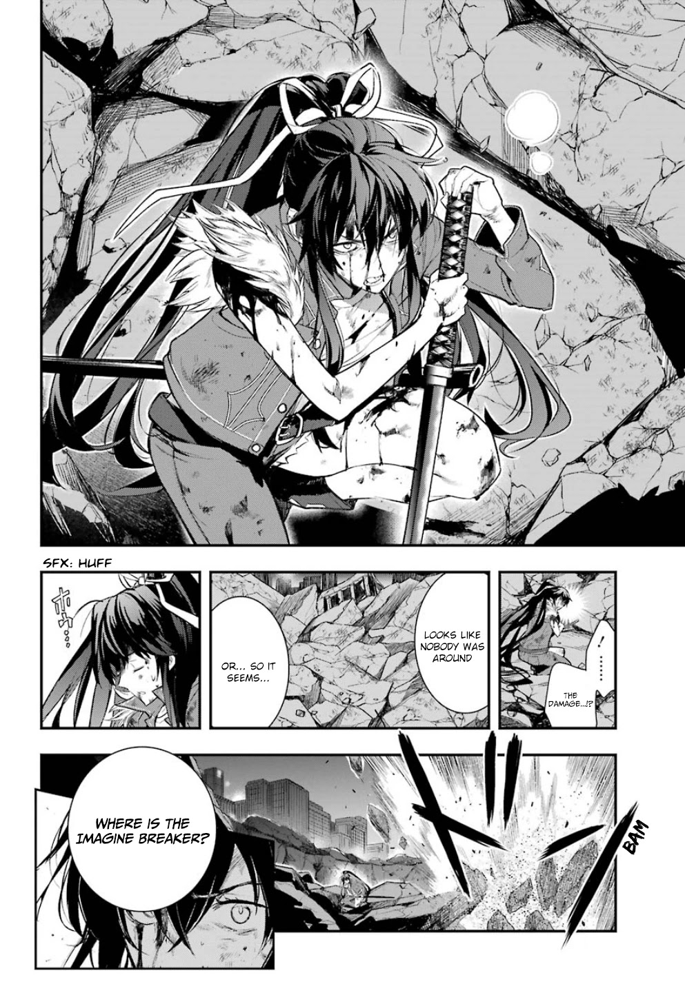 To Aru Majutsu no Kinsho Mokuroku Chapter 161 page 13 - Chapter 161: Saint Destroyer 4