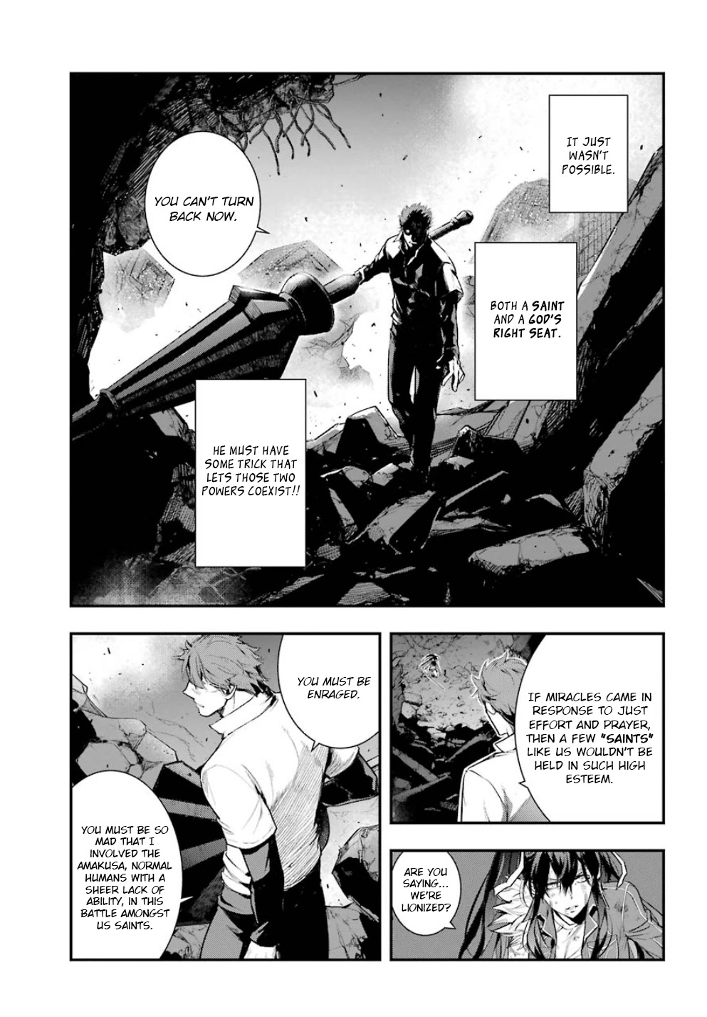 To Aru Majutsu no Kinsho Mokuroku Chapter 161 page 22 - Chapter 161: Saint Destroyer 4