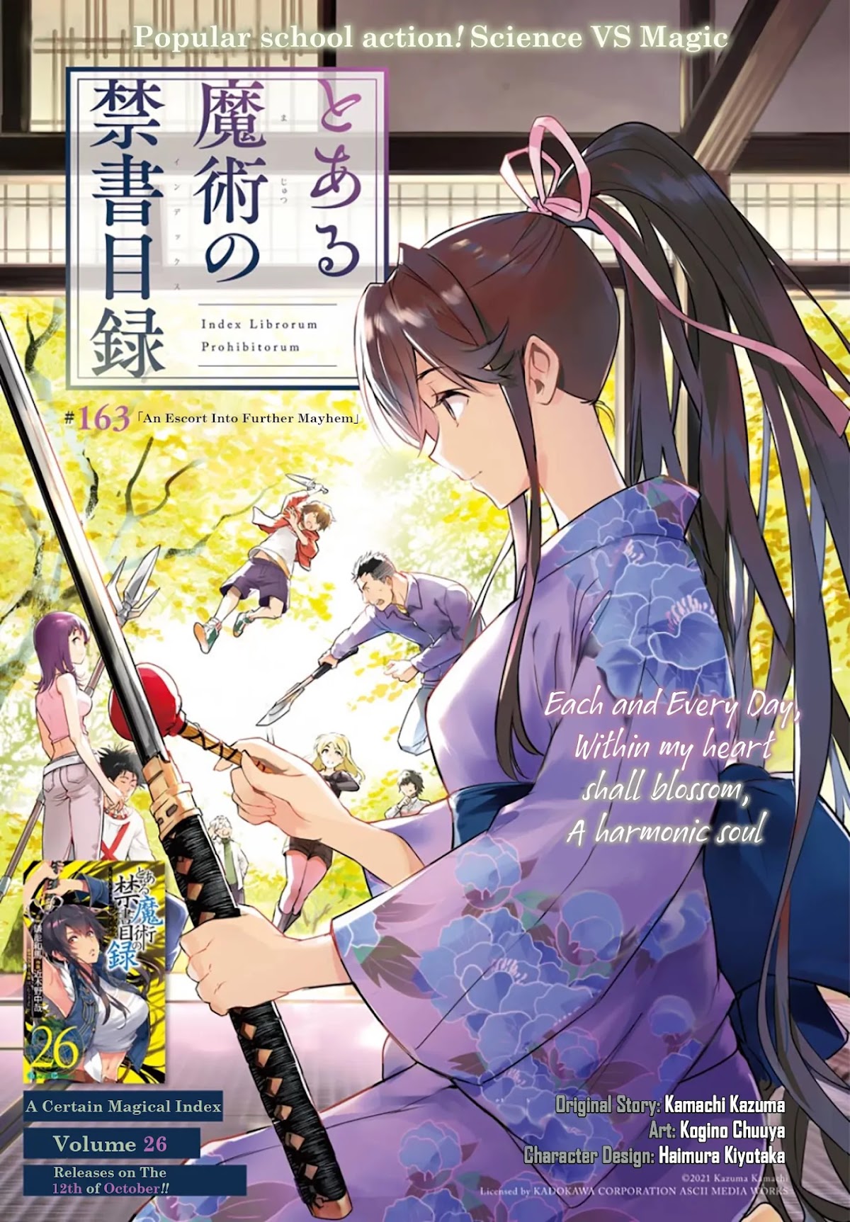 To Aru Majutsu no Kinsho Mokuroku Chapter 163 page 1 - Chapter 163: An Escort Into Further Mayhem
