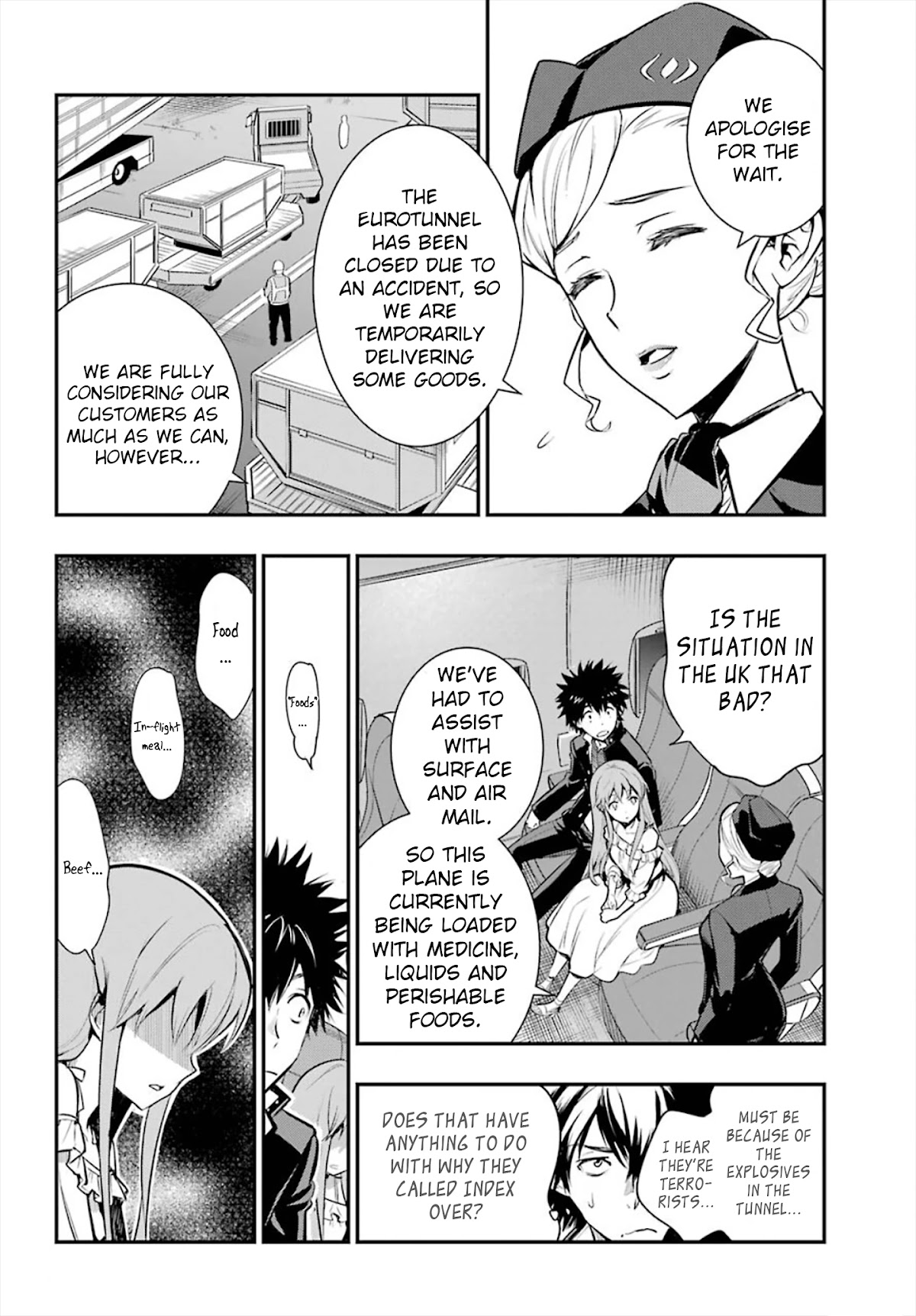 To Aru Majutsu no Kinsho Mokuroku Chapter 166 page 12 - Chapter 166: Sky Bus 365 ①