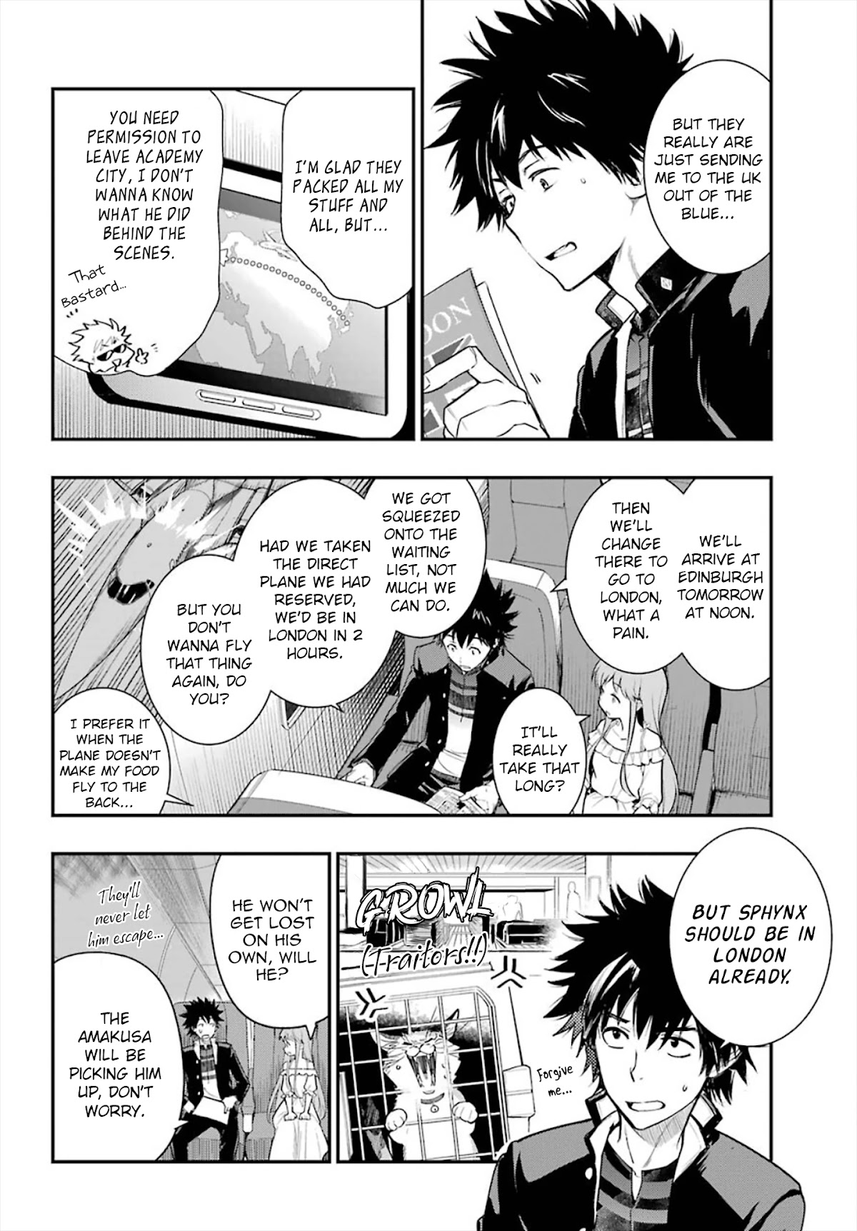 To Aru Majutsu no Kinsho Mokuroku Chapter 166 page 6 - Chapter 166: Sky Bus 365 ①