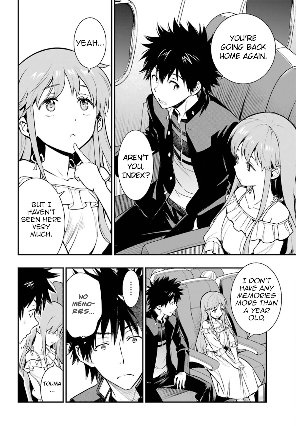 To Aru Majutsu no Kinsho Mokuroku Chapter 166 page 8 - Chapter 166: Sky Bus 365 ①