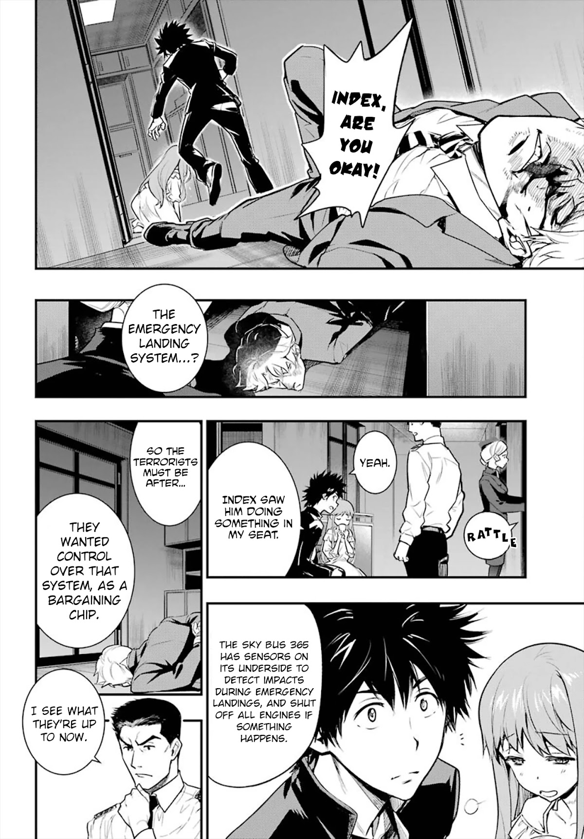To Aru Majutsu no Kinsho Mokuroku Chapter 167 page 14 - Chapter 167: Sky Bus 365, Part 2