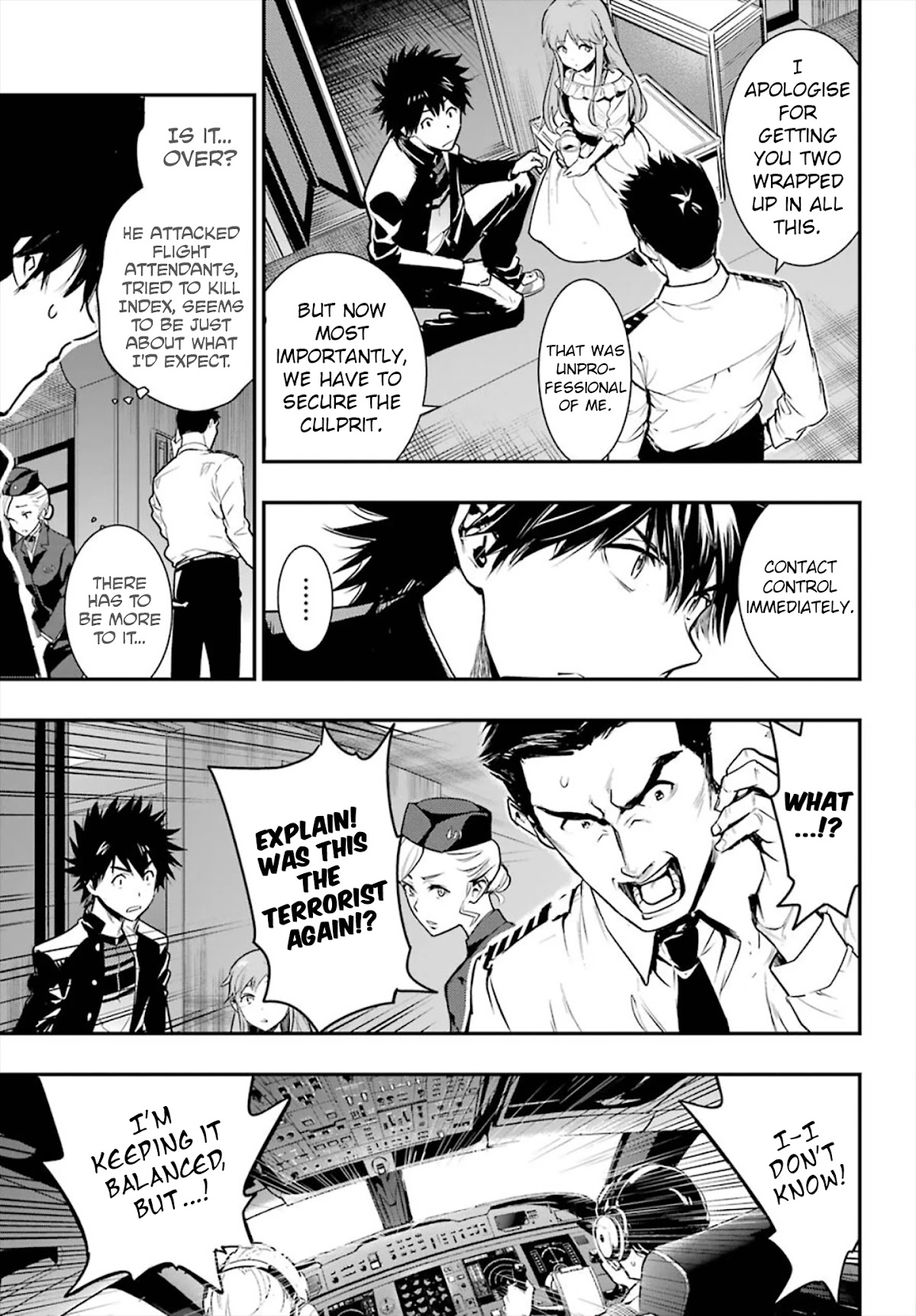 To Aru Majutsu no Kinsho Mokuroku Chapter 167 page 15 - Chapter 167: Sky Bus 365, Part 2