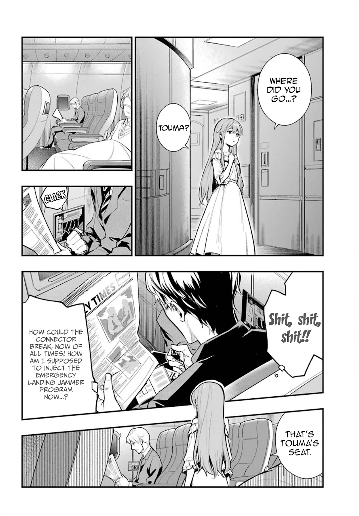 To Aru Majutsu no Kinsho Mokuroku Chapter 167 page 6 - Chapter 167: Sky Bus 365, Part 2