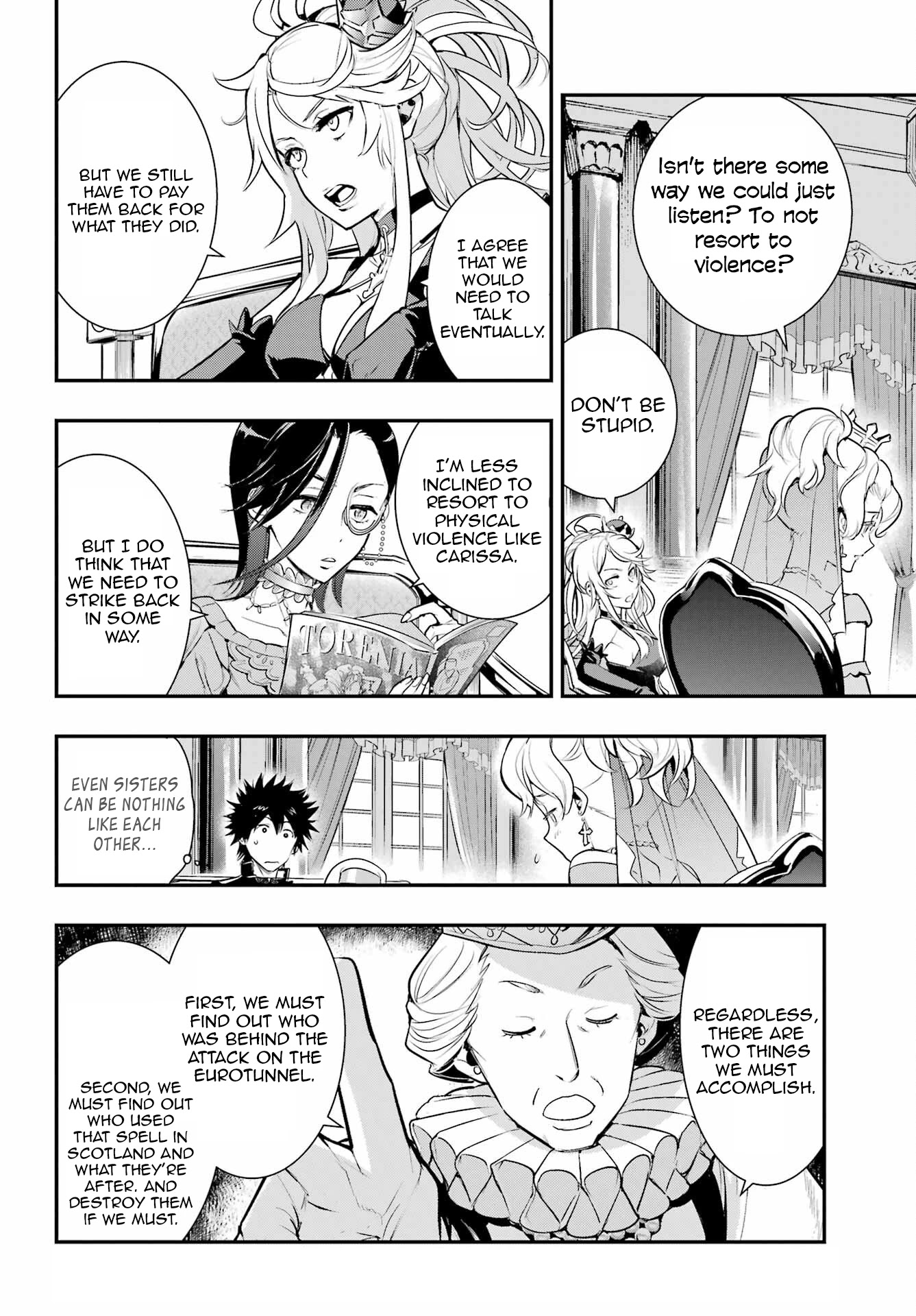 To Aru Majutsu no Kinsho Mokuroku Chapter 170 page 10 - Chapter 170: Council of War ③