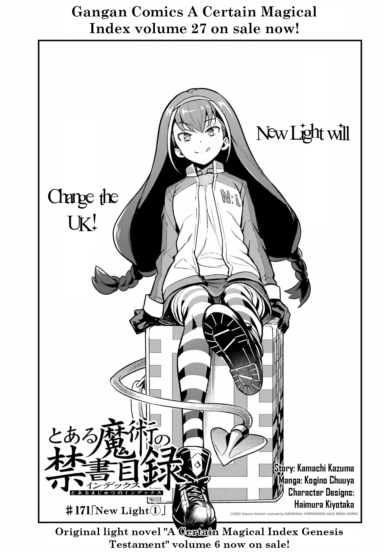 To Aru Majutsu no Kinsho Mokuroku Chapter 171 page 5 - Chapter 171: New Light ①