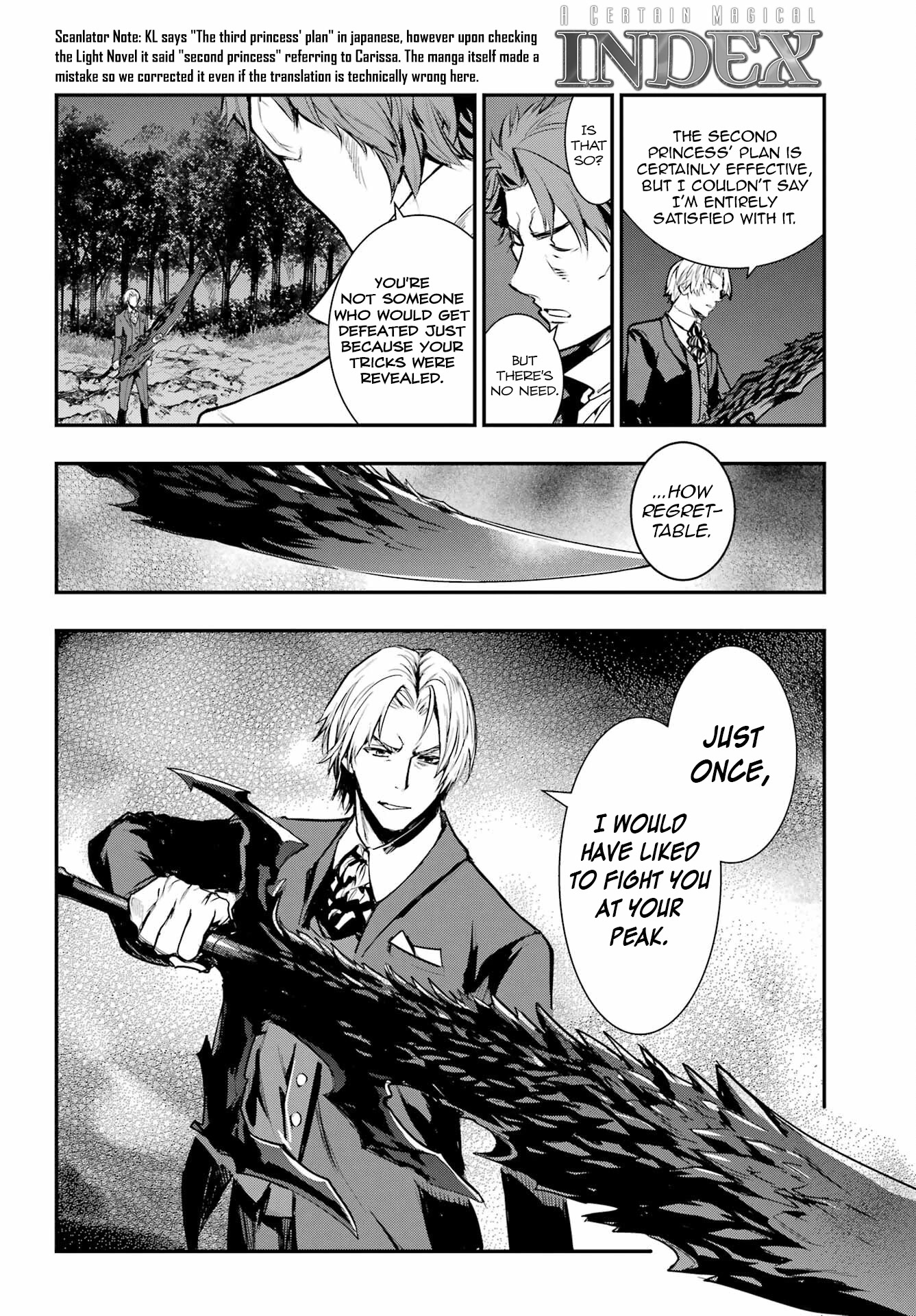To Aru Majutsu no Kinsho Mokuroku Chapter 179 page 13 - Chapter 179: The Knight and the Mercenary ①