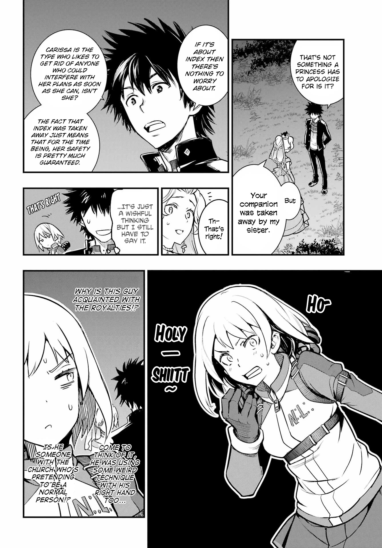To Aru Majutsu no Kinsho Mokuroku Chapter 180 page 24 - Chapter 180: The Knight and The Mercenary ②
