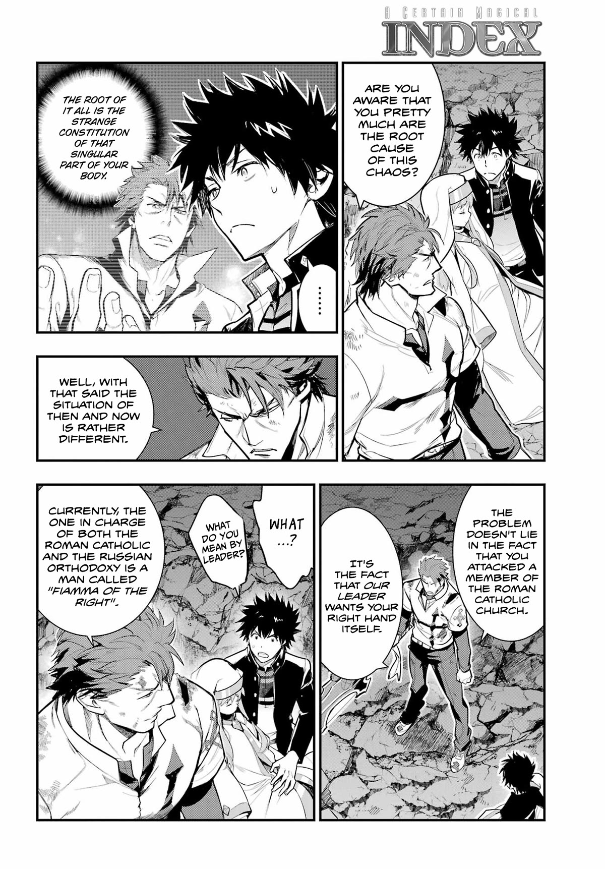 To Aru Majutsu no Kinsho Mokuroku Chapter 182 page 17 - Chapter 182: Dimension Severing