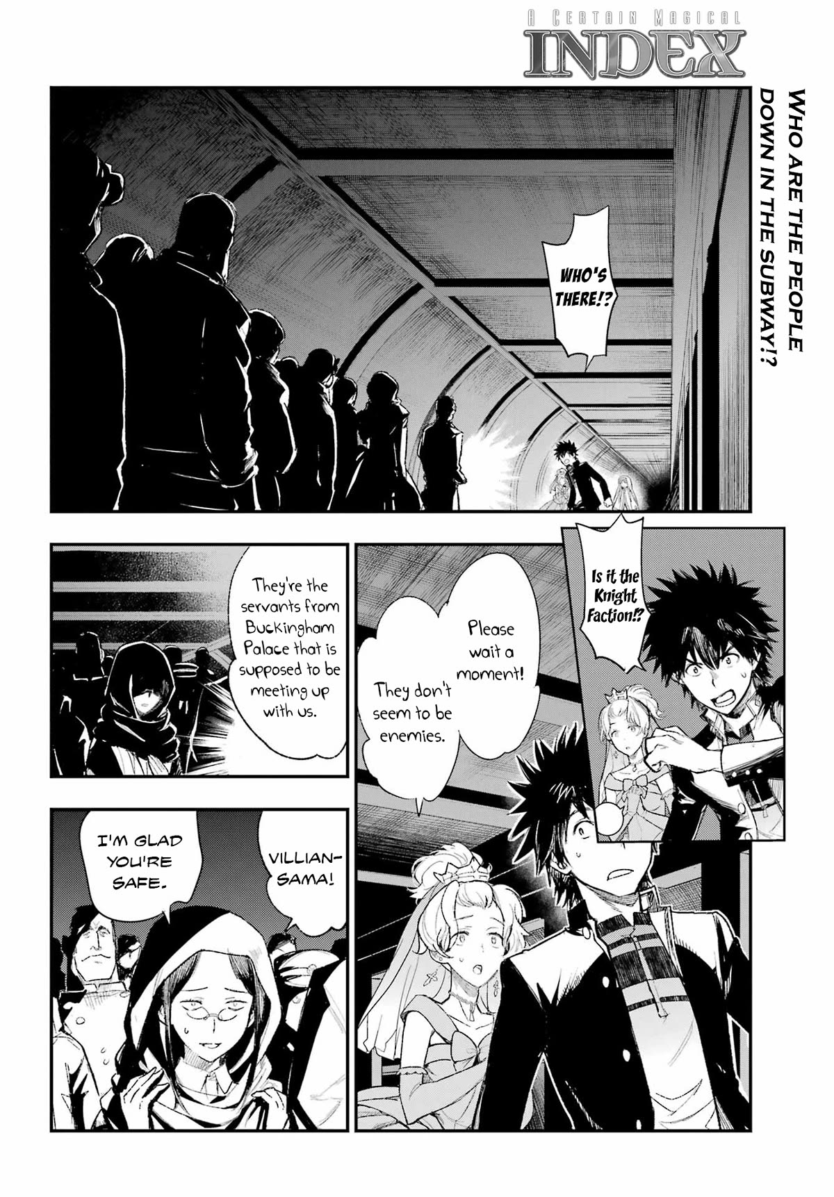 To Aru Majutsu no Kinsho Mokuroku Chapter 184 page 2 - Chapter 184: Under the Palace ②