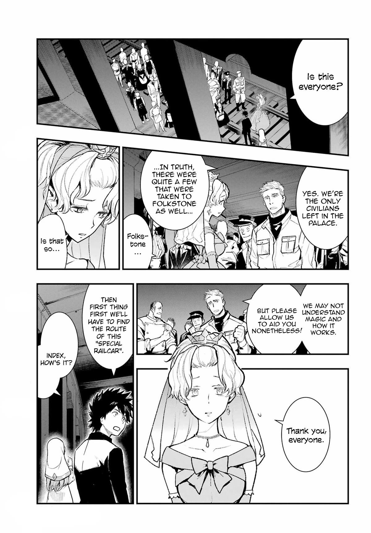 To Aru Majutsu no Kinsho Mokuroku Chapter 184 page 3 - Chapter 184: Under the Palace ②