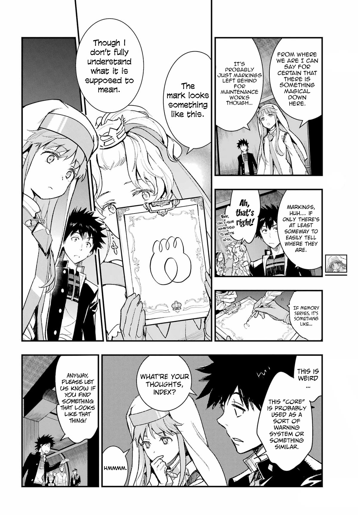 To Aru Majutsu no Kinsho Mokuroku Chapter 184 page 4 - Chapter 184: Under the Palace ②
