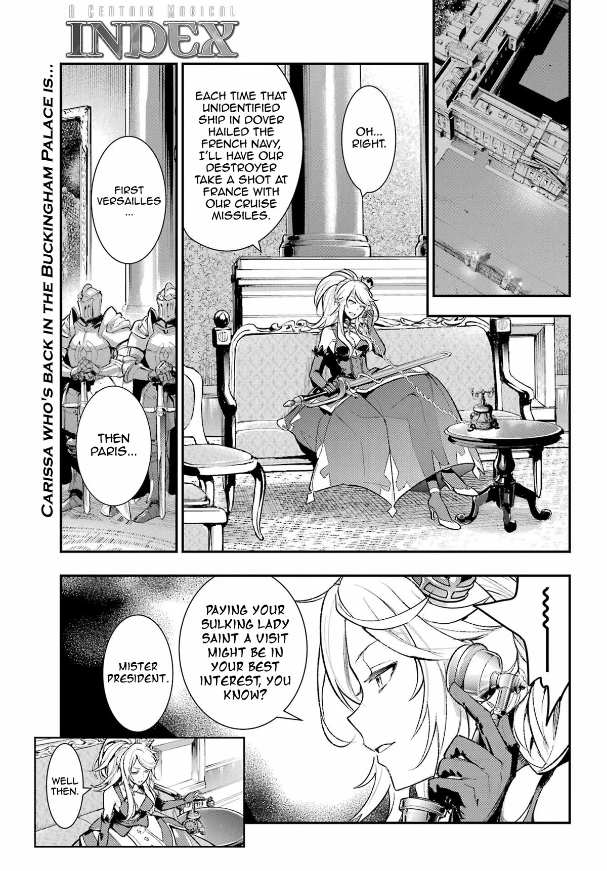 To Aru Majutsu no Kinsho Mokuroku Chapter 185 page 1 - Chapter 185: The Meeting