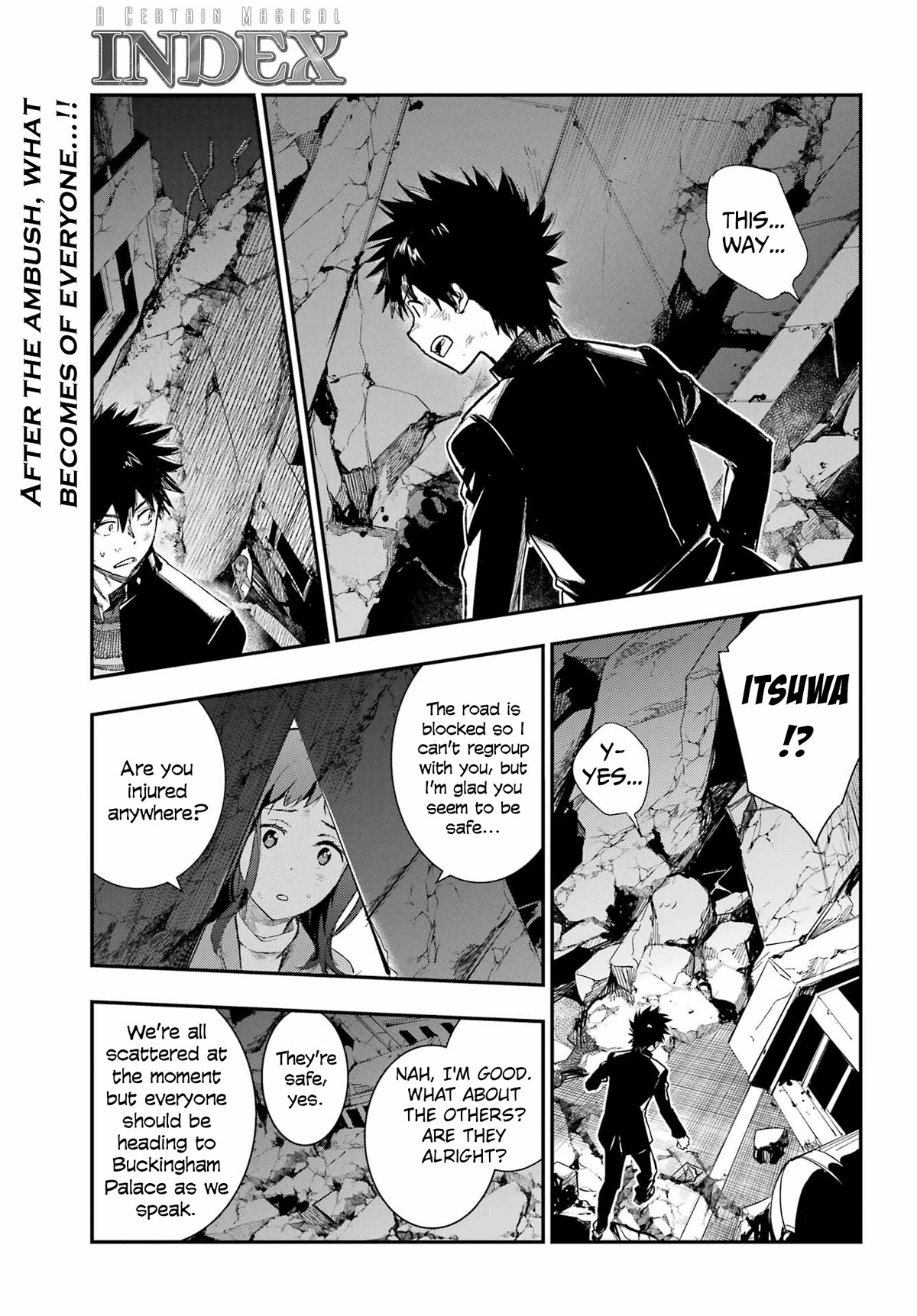 To Aru Majutsu no Kinsho Mokuroku Chapter 187 page 1 - Chapter 187: Final Battle! Buckingham Palace ②