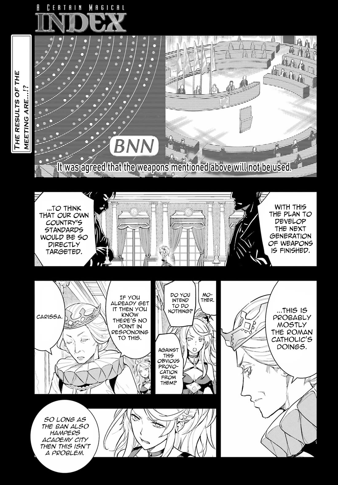 To Aru Majutsu no Kinsho Mokuroku Chapter 192 page 1 - Chapter 192: Final Battle! Buckingham Palace ⑦