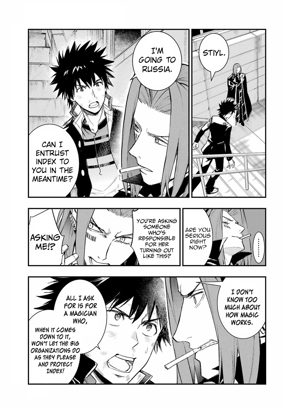 To Aru Majutsu no Kinsho Mokuroku Chapter 196 page 11 - Chapter 196: Index's Remote Control