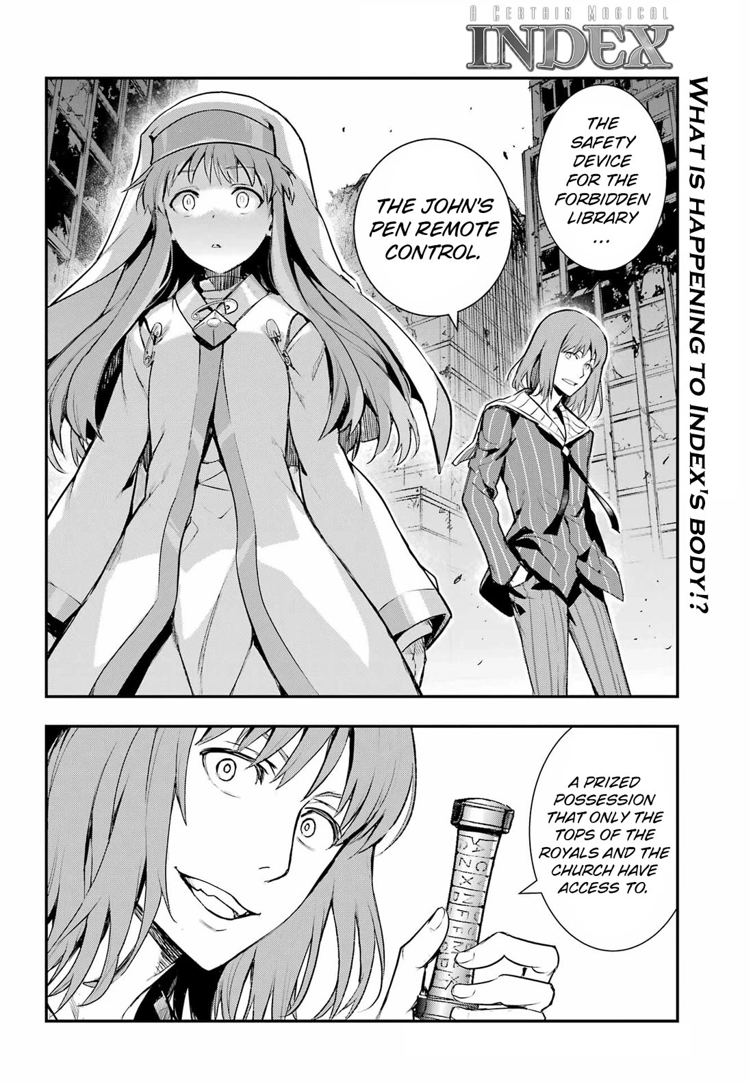 To Aru Majutsu no Kinsho Mokuroku Chapter 196 page 2 - Chapter 196: Index's Remote Control