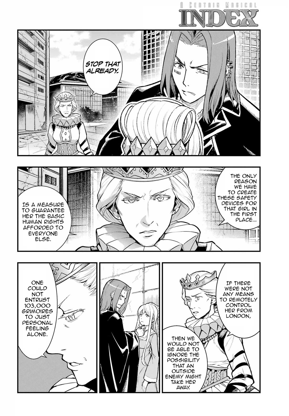 To Aru Majutsu no Kinsho Mokuroku Chapter 196 page 8 - Chapter 196: Index's Remote Control