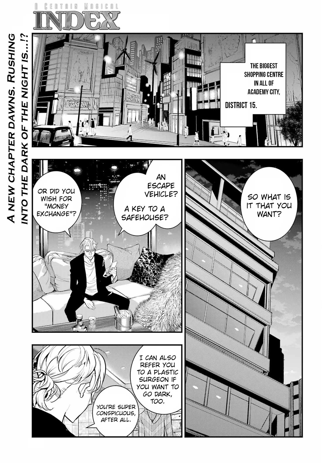 To Aru Majutsu no Kinsho Mokuroku Chapter 197 page 1 - Chapter 197: Once Again, “GROUP”