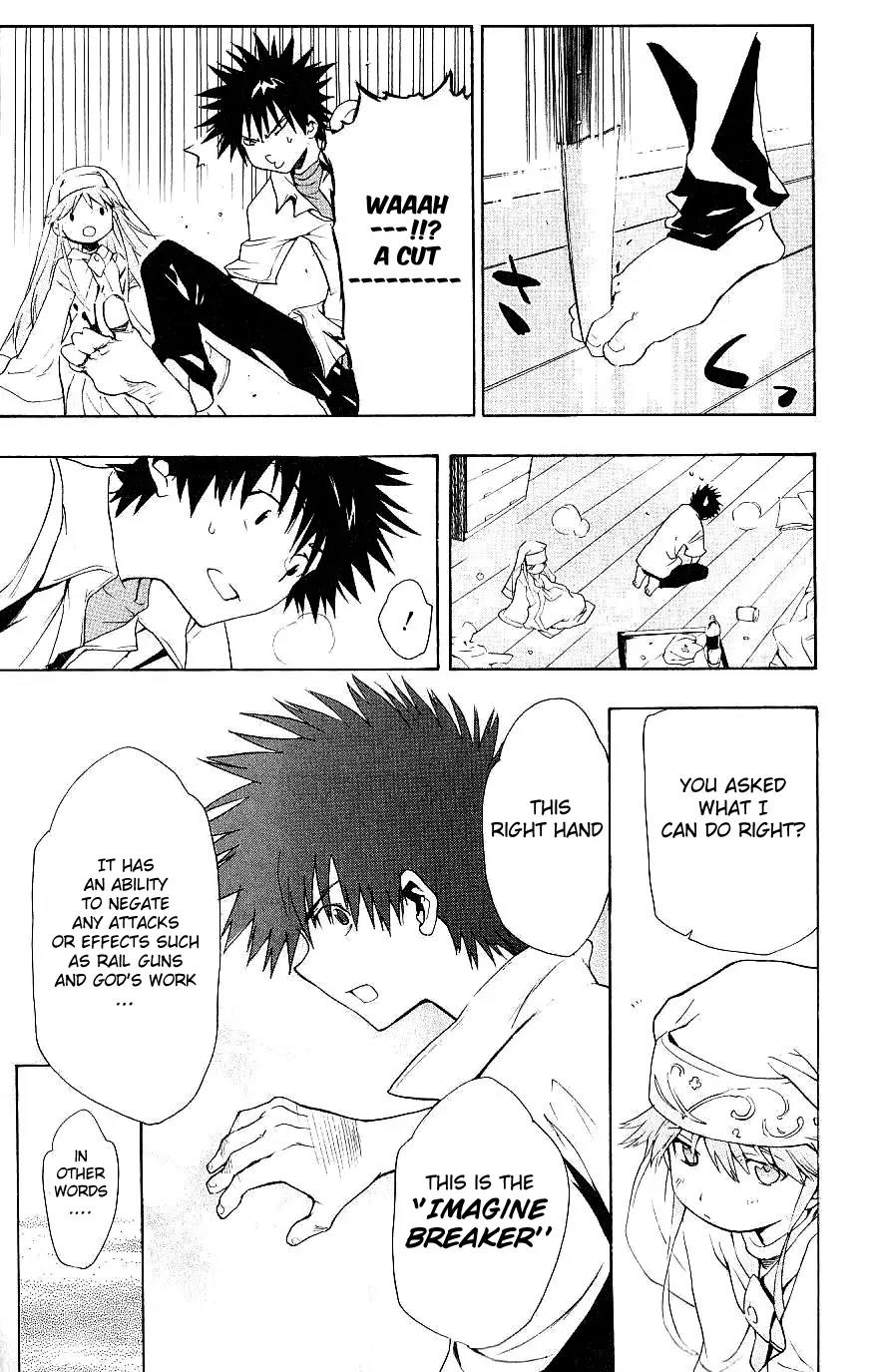 To Aru Majutsu no Kinsho Mokuroku Chapter 2 page 16 - Chapter 2: The Girl Who's Called Index