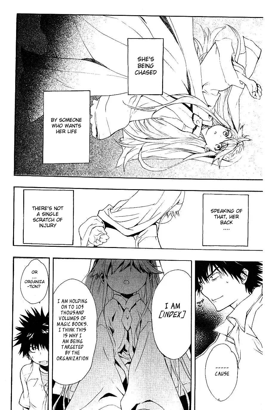 To Aru Majutsu no Kinsho Mokuroku Chapter 2 page 9 - Chapter 2: The Girl Who's Called Index