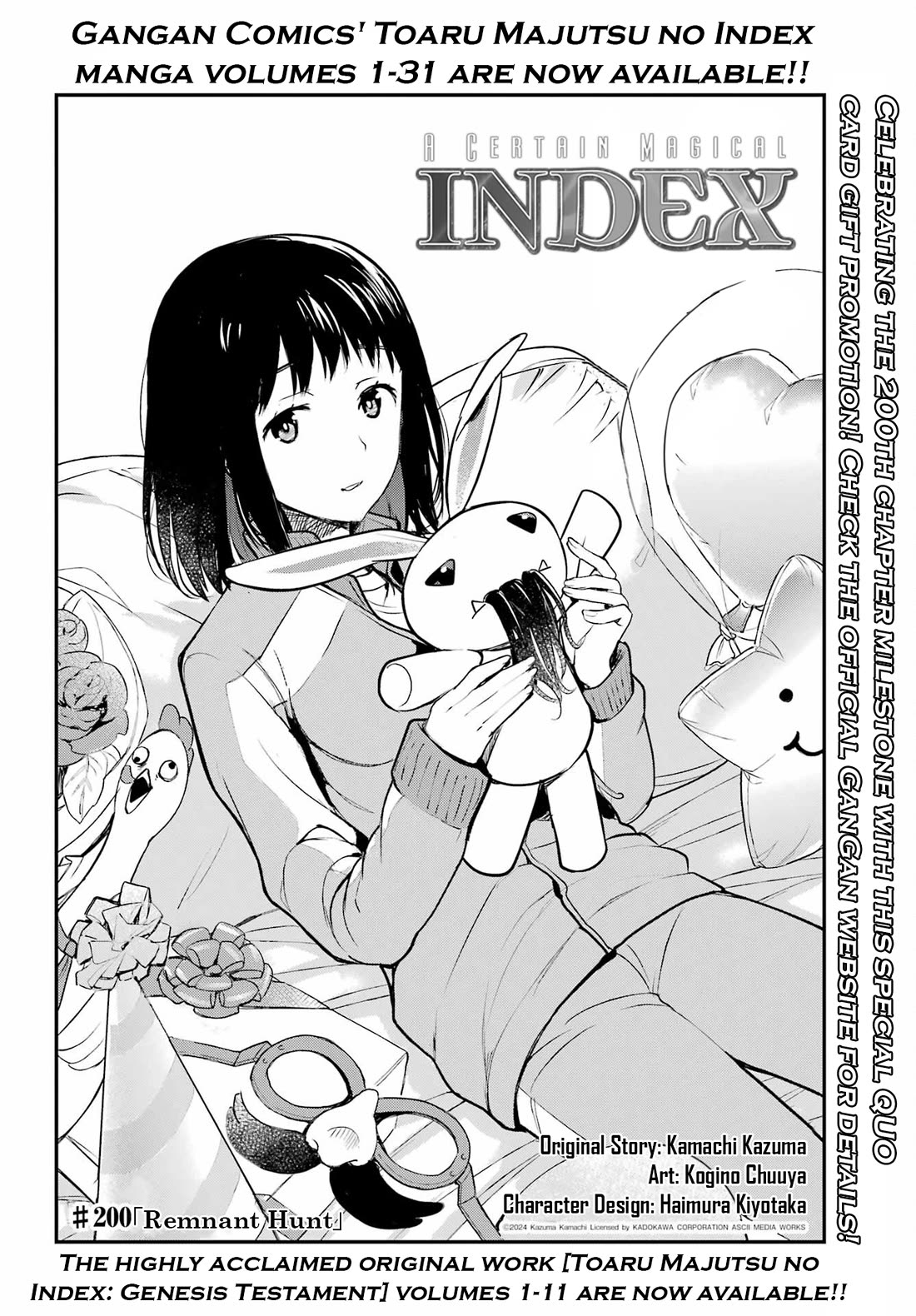 To Aru Majutsu no Kinsho Mokuroku Chapter 200 page 6 - Chapter 200: Remnant Hunt