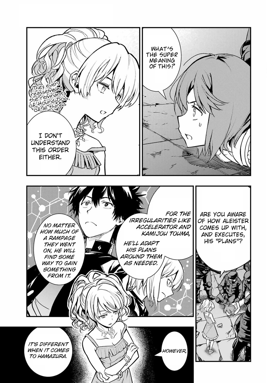 To Aru Majutsu no Kinsho Mokuroku Chapter 205 page 14 - Chapter 205: Shiokishi's Hideout, School District 2