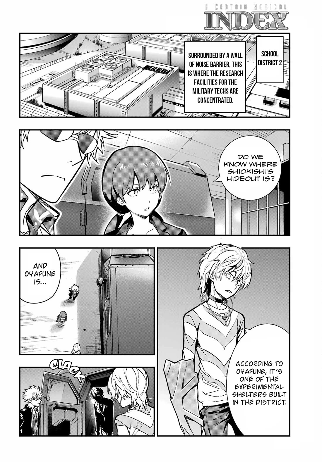 To Aru Majutsu no Kinsho Mokuroku Chapter 205 page 17 - Chapter 205: Shiokishi's Hideout, School District 2