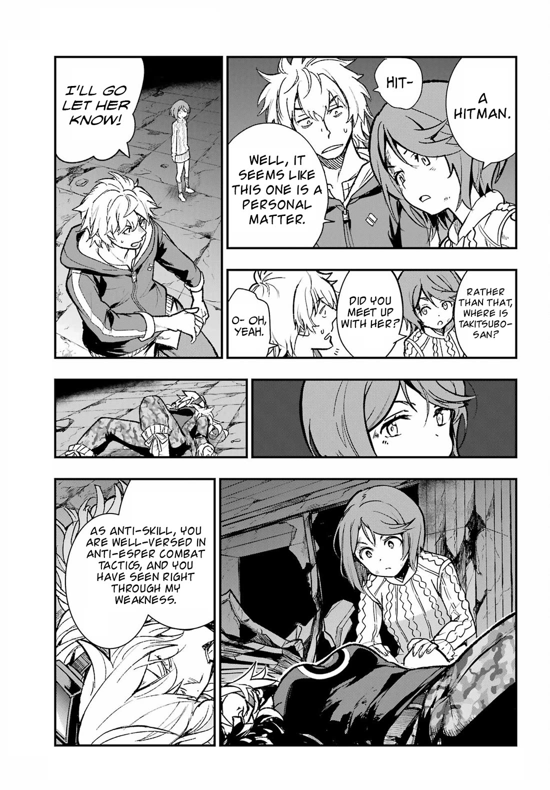 To Aru Majutsu no Kinsho Mokuroku Chapter 205 page 8 - Chapter 205: Shiokishi's Hideout, School District 2