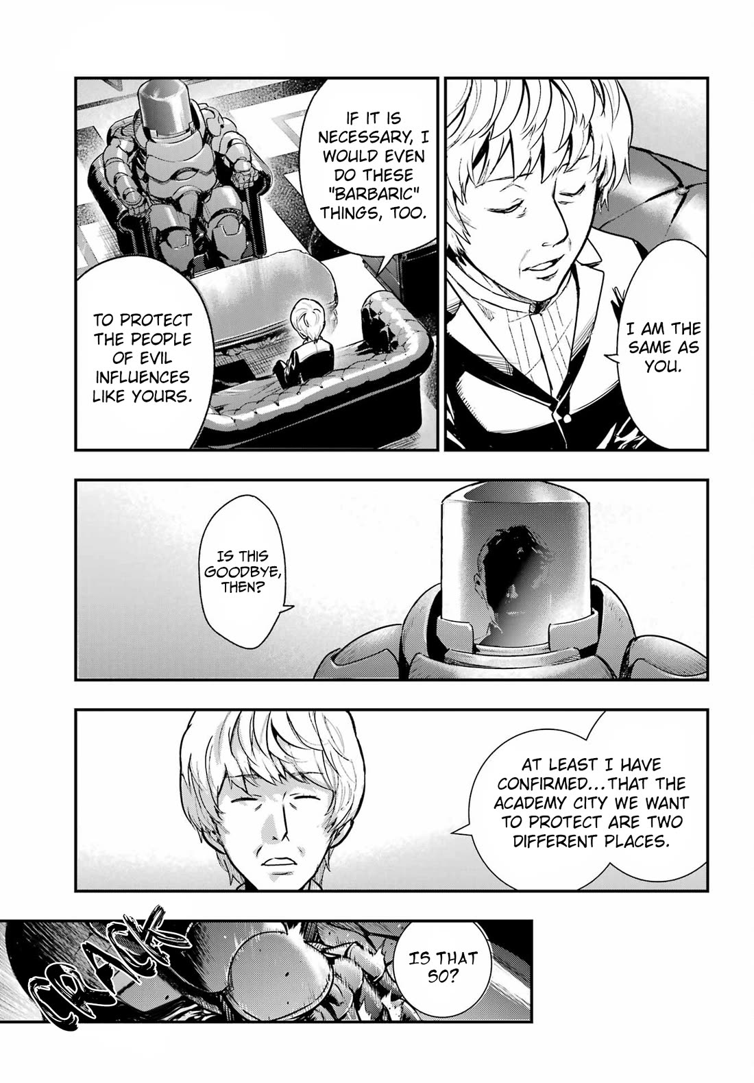 To Aru Majutsu no Kinsho Mokuroku Chapter 206 page 17 - Chapter 206: Shiokishi's Hideout, School District 2 ②