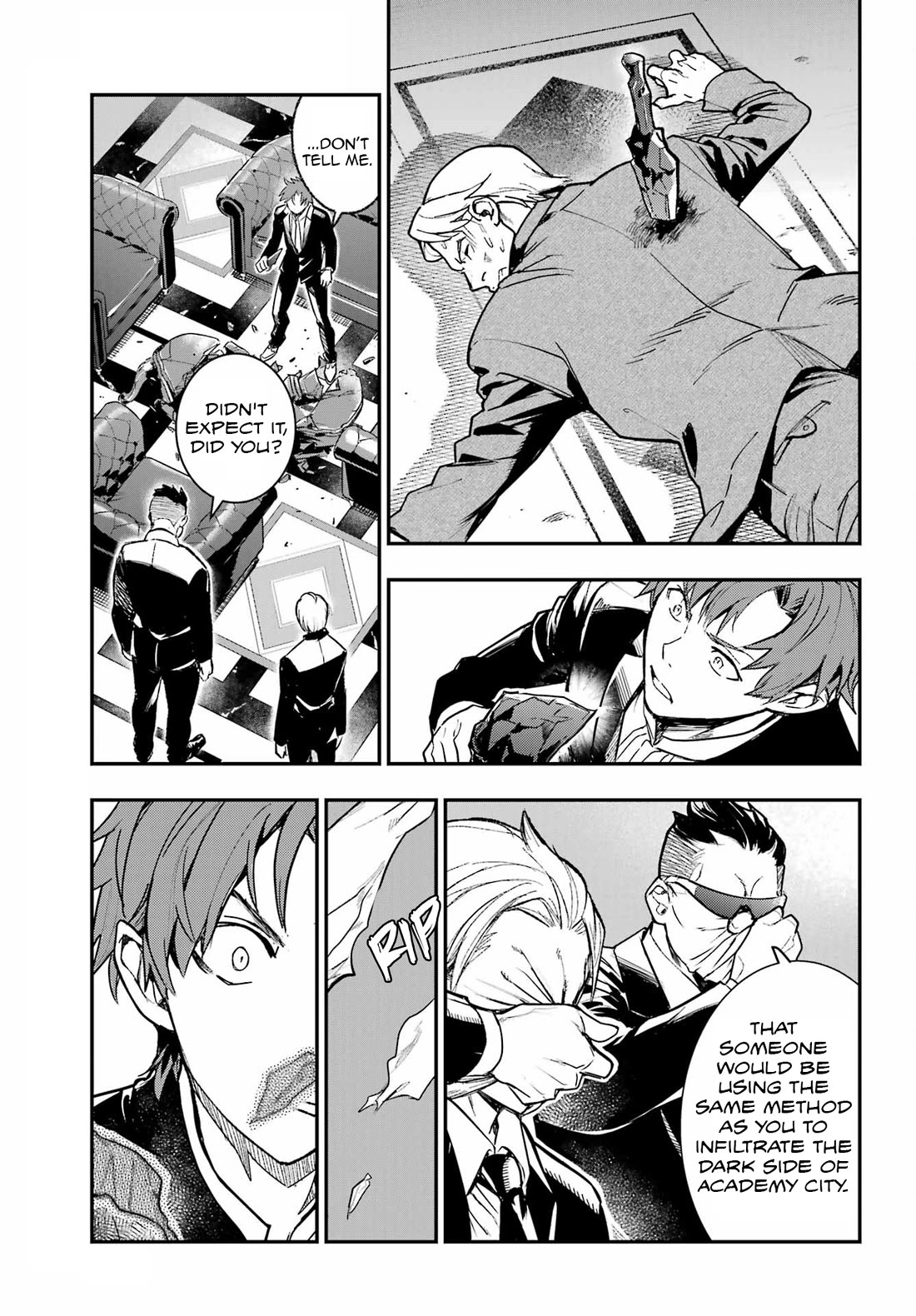 To Aru Majutsu no Kinsho Mokuroku Chapter 206 page 23 - Chapter 206: Shiokishi's Hideout, School District 2 ②