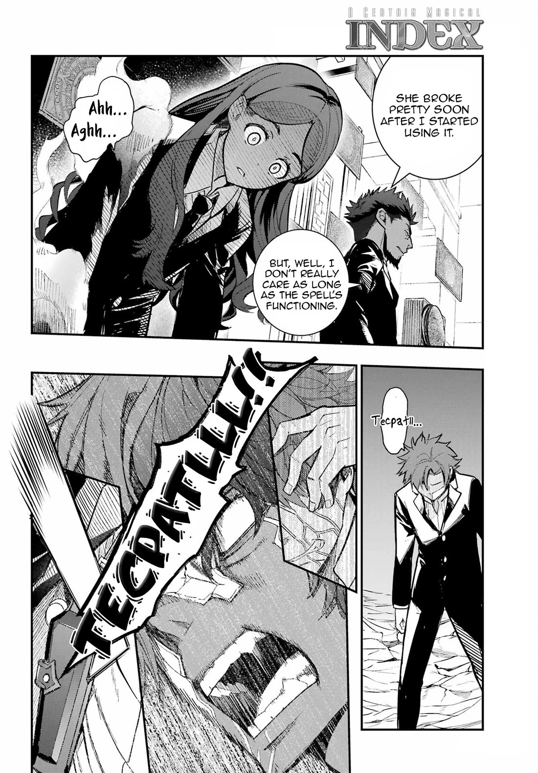 To Aru Majutsu no Kinsho Mokuroku Chapter 207 page 8 - Chapter 207: Shiokishi's Hideout, School District 2 ③