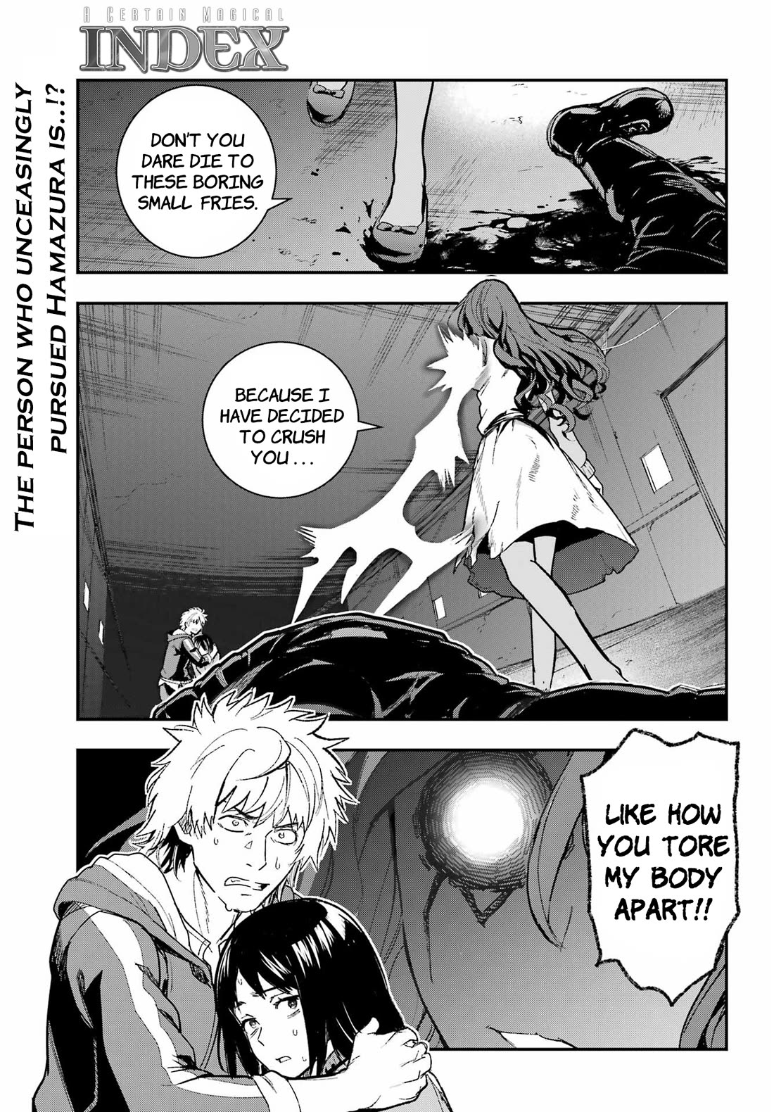 To Aru Majutsu no Kinsho Mokuroku Chapter 208 page 1 - Chapter 208: School District 23, Aircraft Hangar