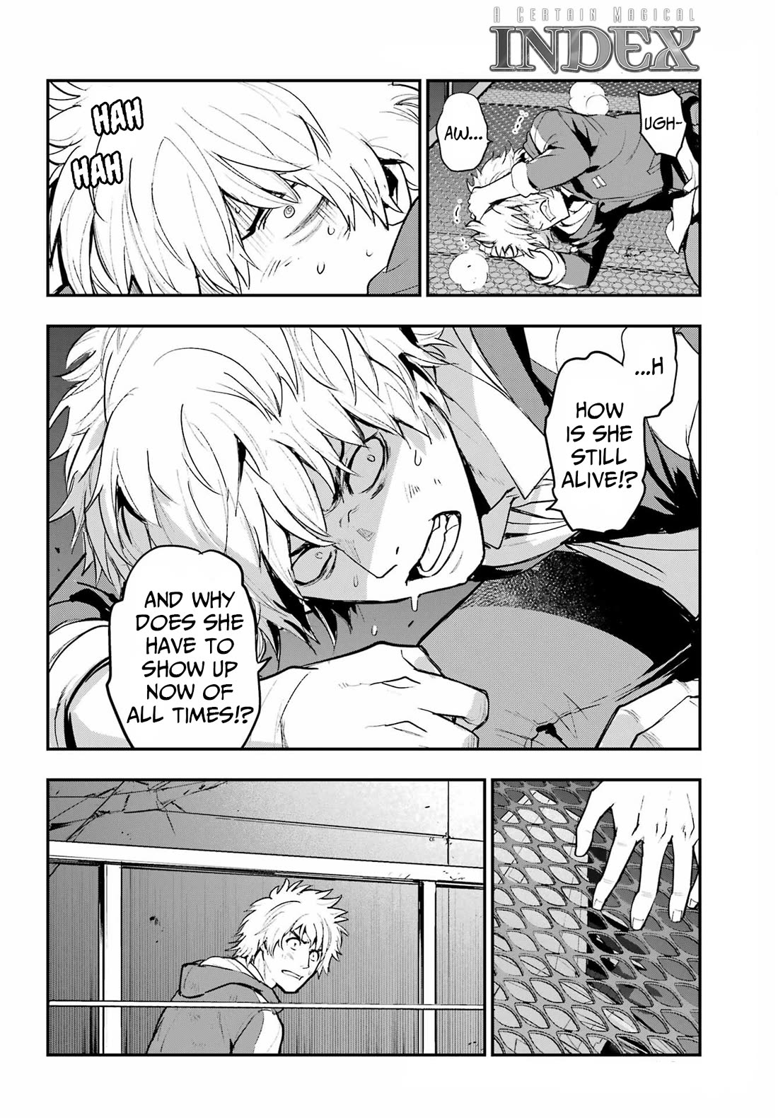 To Aru Majutsu no Kinsho Mokuroku Chapter 208 page 4 - Chapter 208: School District 23, Aircraft Hangar