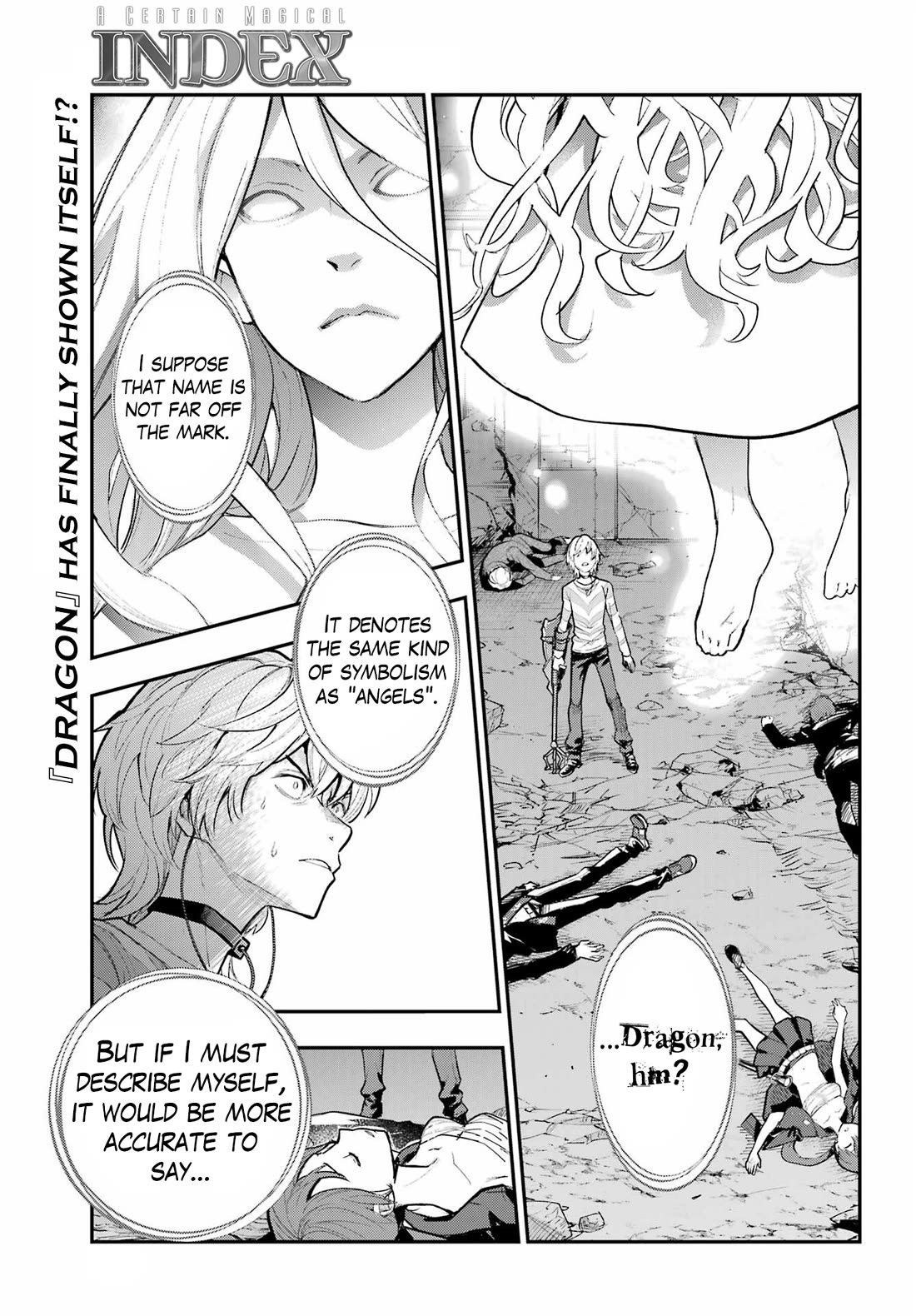 To Aru Majutsu no Kinsho Mokuroku Chapter 210 page 1 - Chapter 210: 『DRAGON』's Emergence
