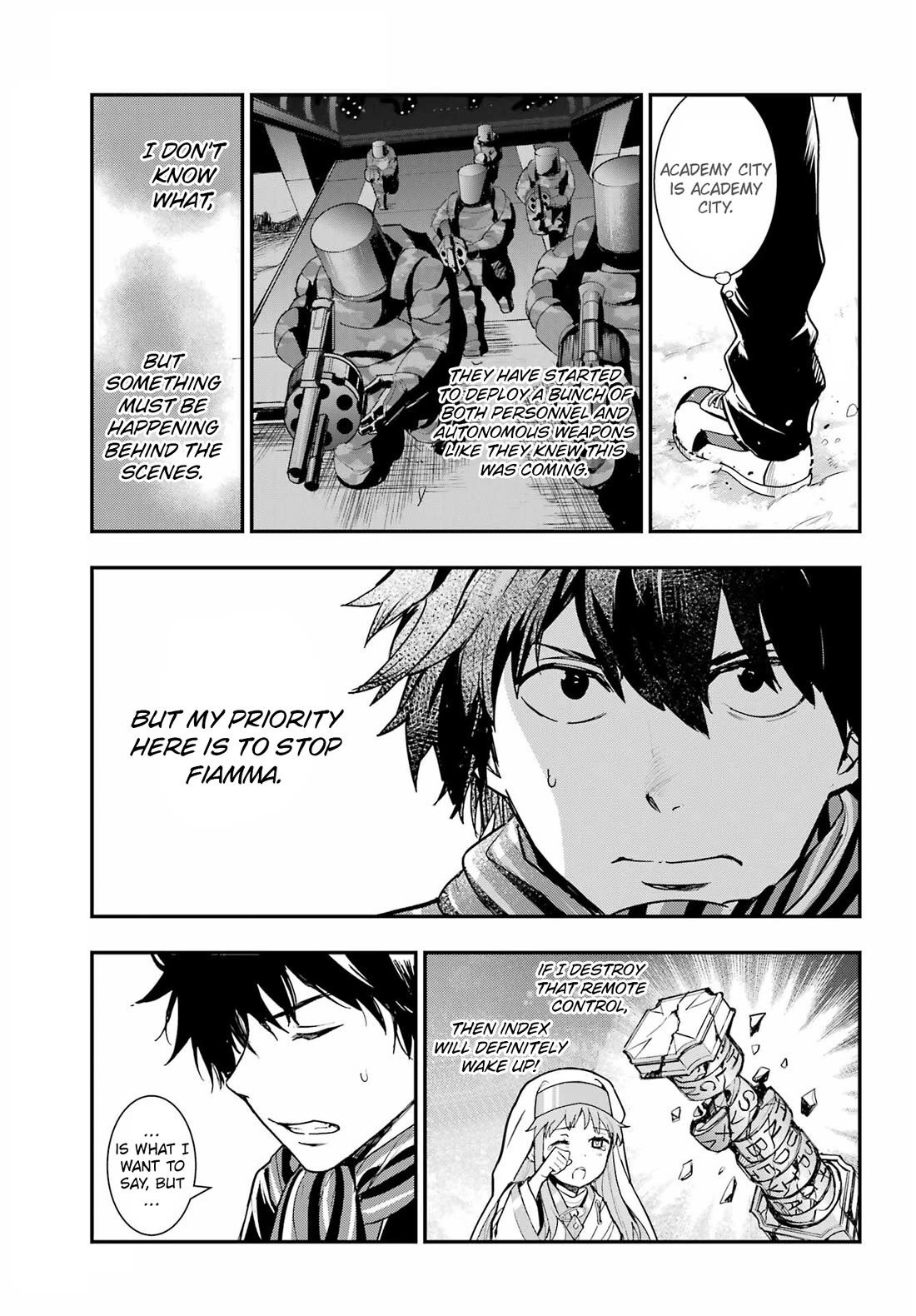 To Aru Majutsu no Kinsho Mokuroku Chapter 212 page 16 - Chapter 212: Declaration of War