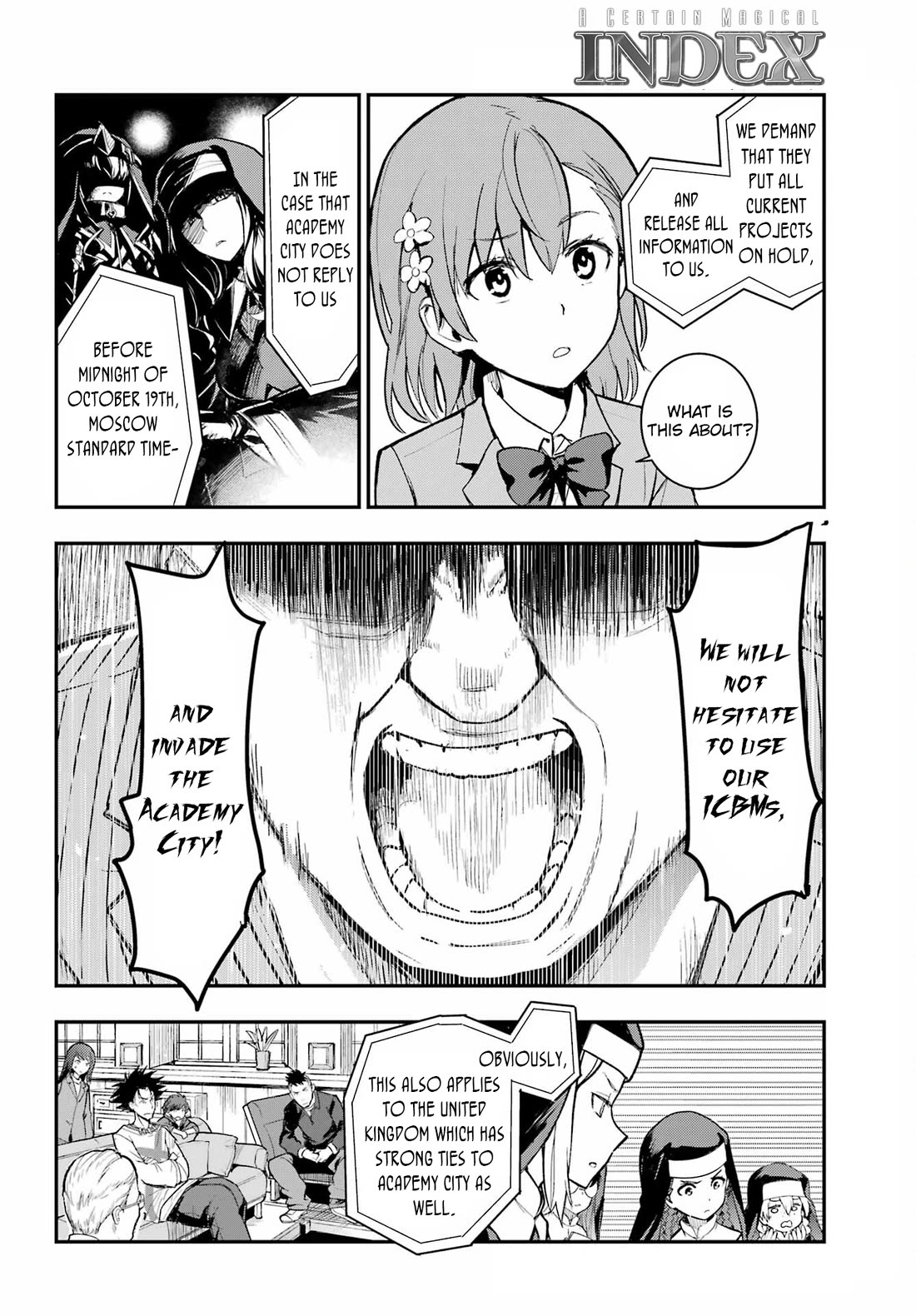 To Aru Majutsu no Kinsho Mokuroku Chapter 212 page 7 - Chapter 212: Declaration of War