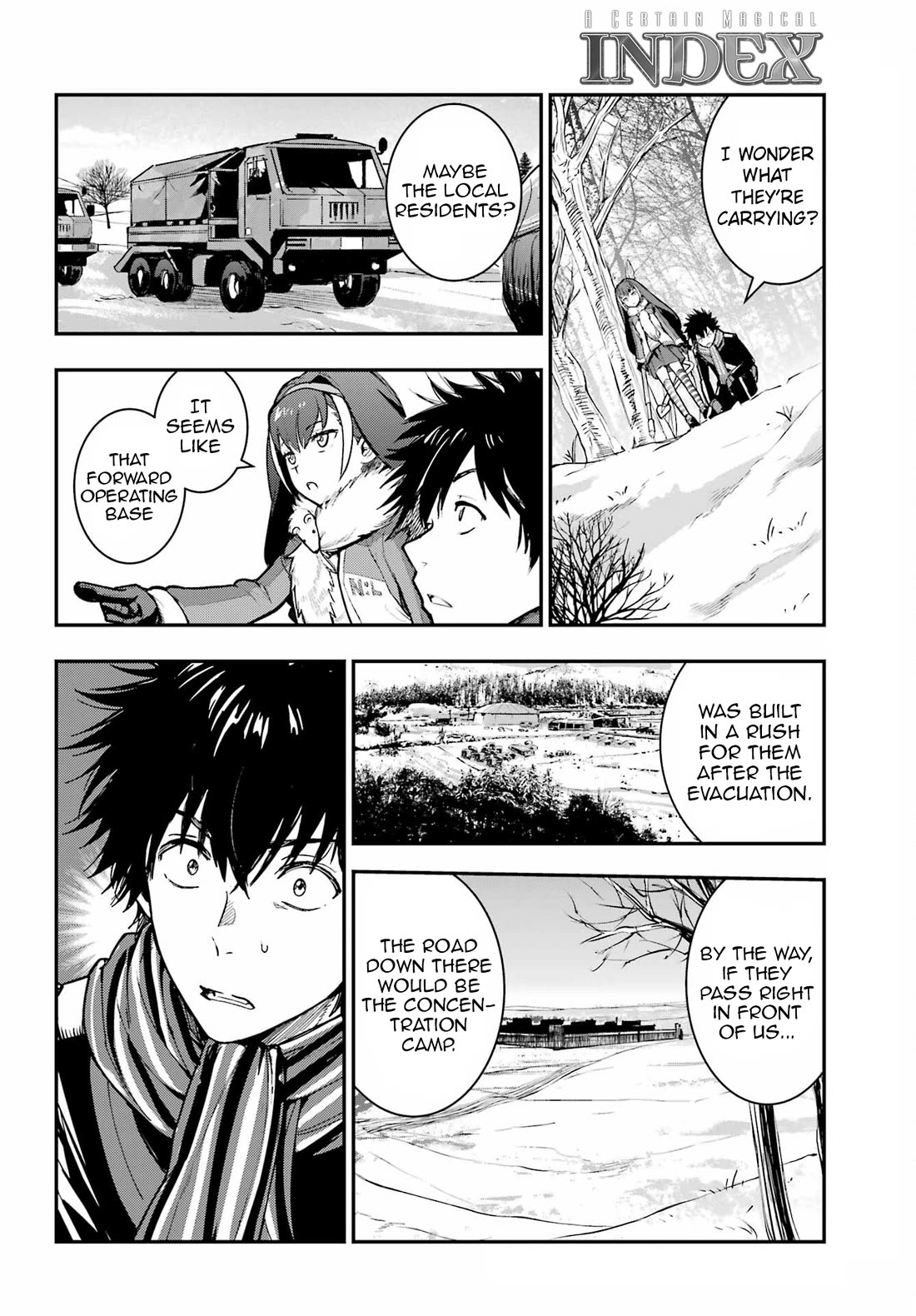 To Aru Majutsu no Kinsho Mokuroku Chapter 214 page 2 - Chapter 214: Infiltrating The Forward Operating Base