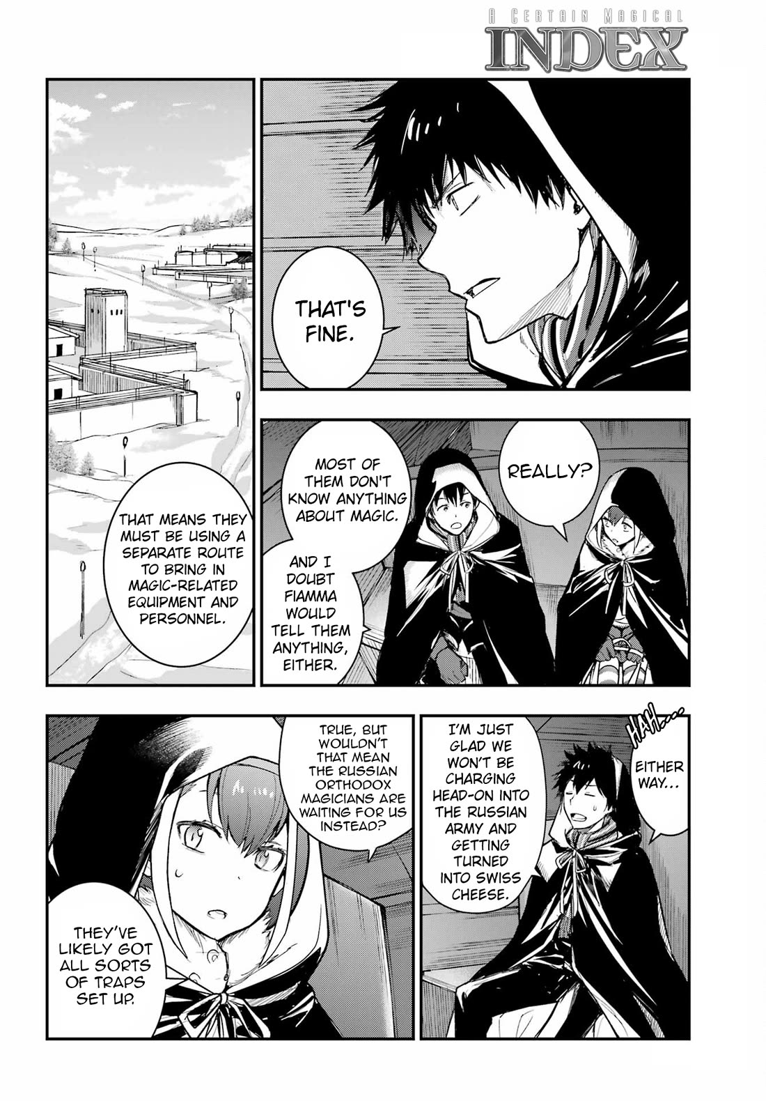 To Aru Majutsu no Kinsho Mokuroku Chapter 214 page 24 - Chapter 214: Infiltrating The Forward Operating Base