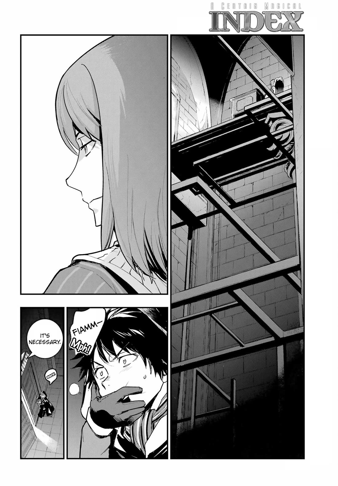 To Aru Majutsu no Kinsho Mokuroku Chapter 215 page 10 - Chapter 215: Infiltrating The Forward Operating Base ②