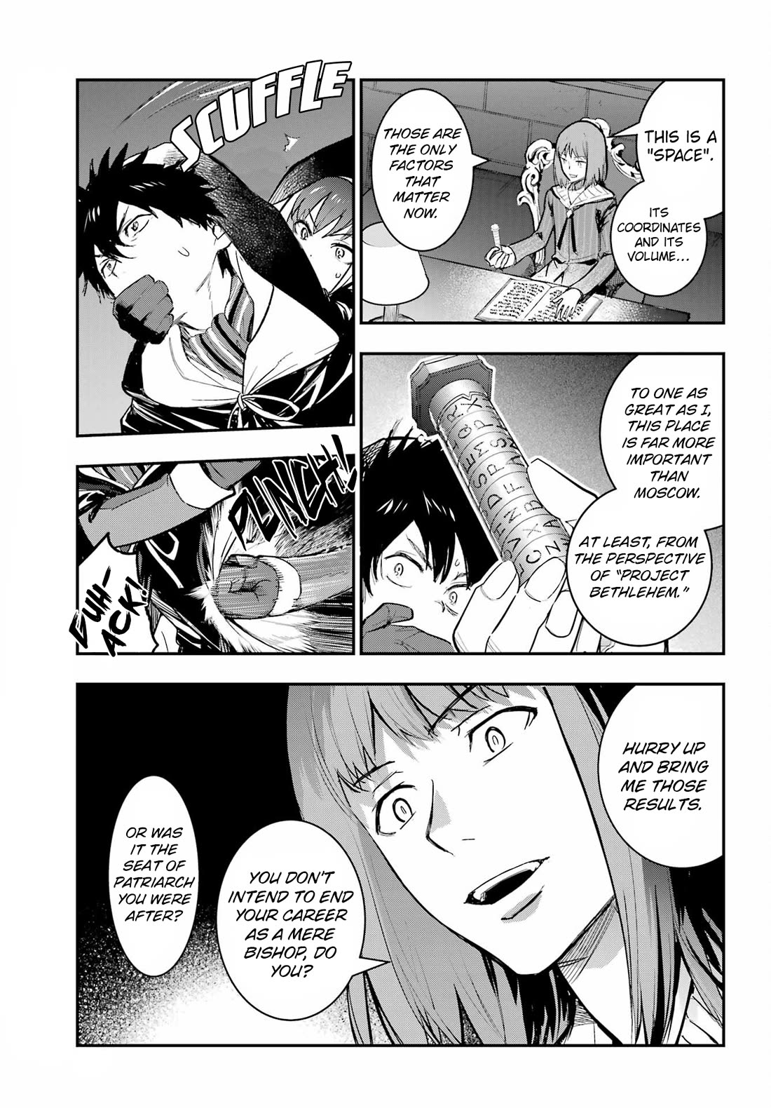 To Aru Majutsu no Kinsho Mokuroku Chapter 215 page 11 - Chapter 215: Infiltrating The Forward Operating Base ②