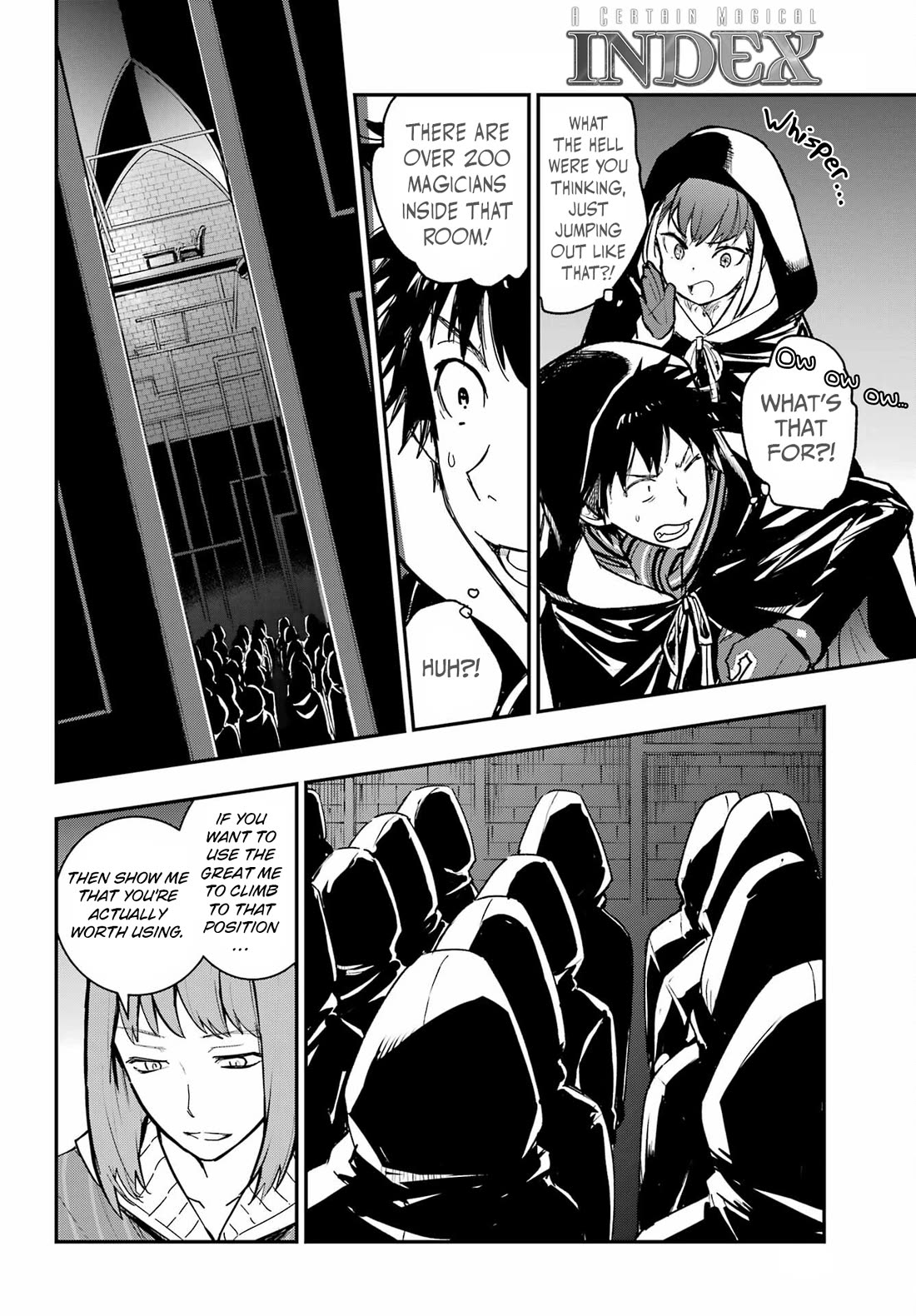 To Aru Majutsu no Kinsho Mokuroku Chapter 215 page 12 - Chapter 215: Infiltrating The Forward Operating Base ②
