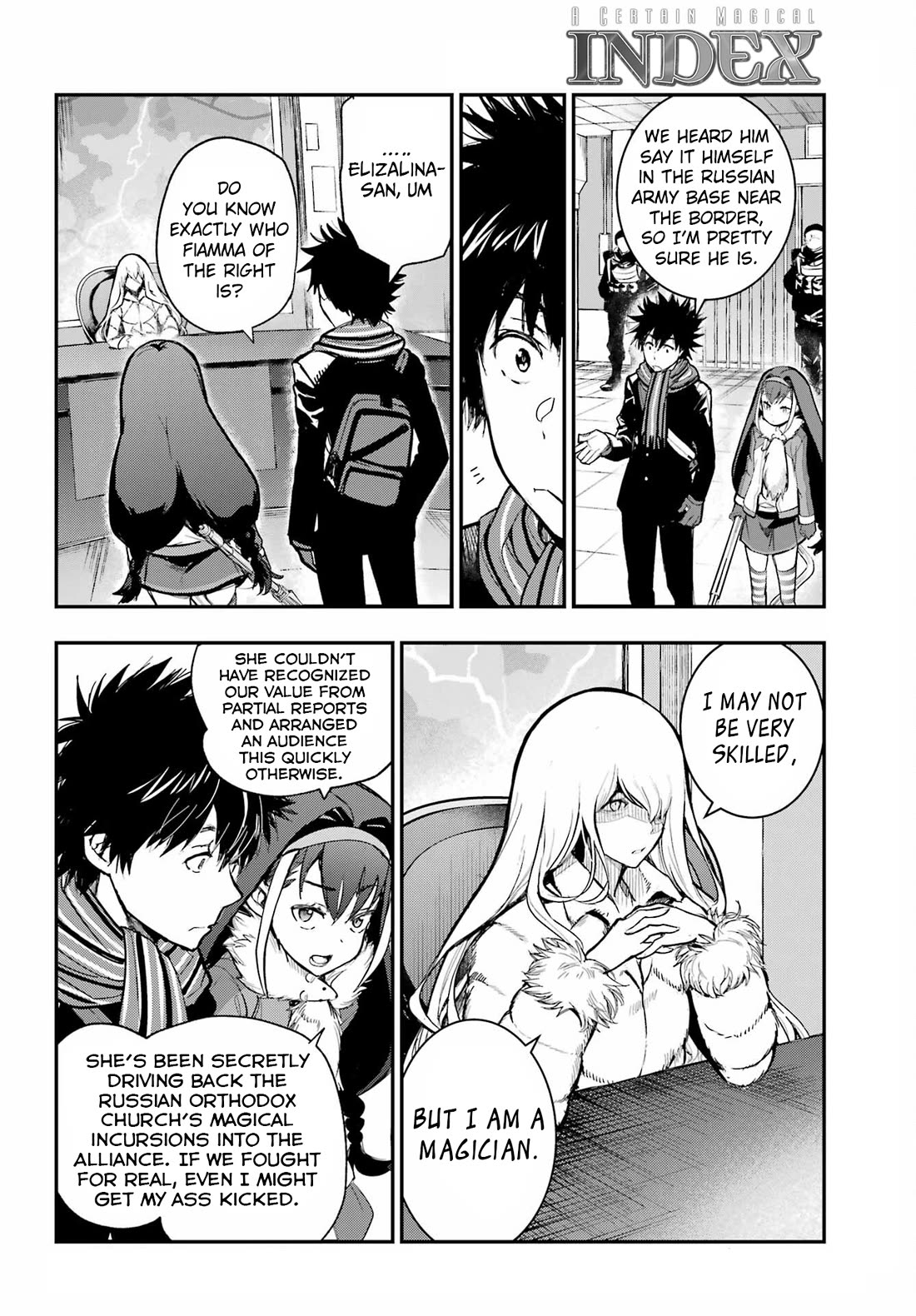 To Aru Majutsu no Kinsho Mokuroku Chapter 216 page 10 - Chapter 216: Elizalina Alliance of Independent Nations