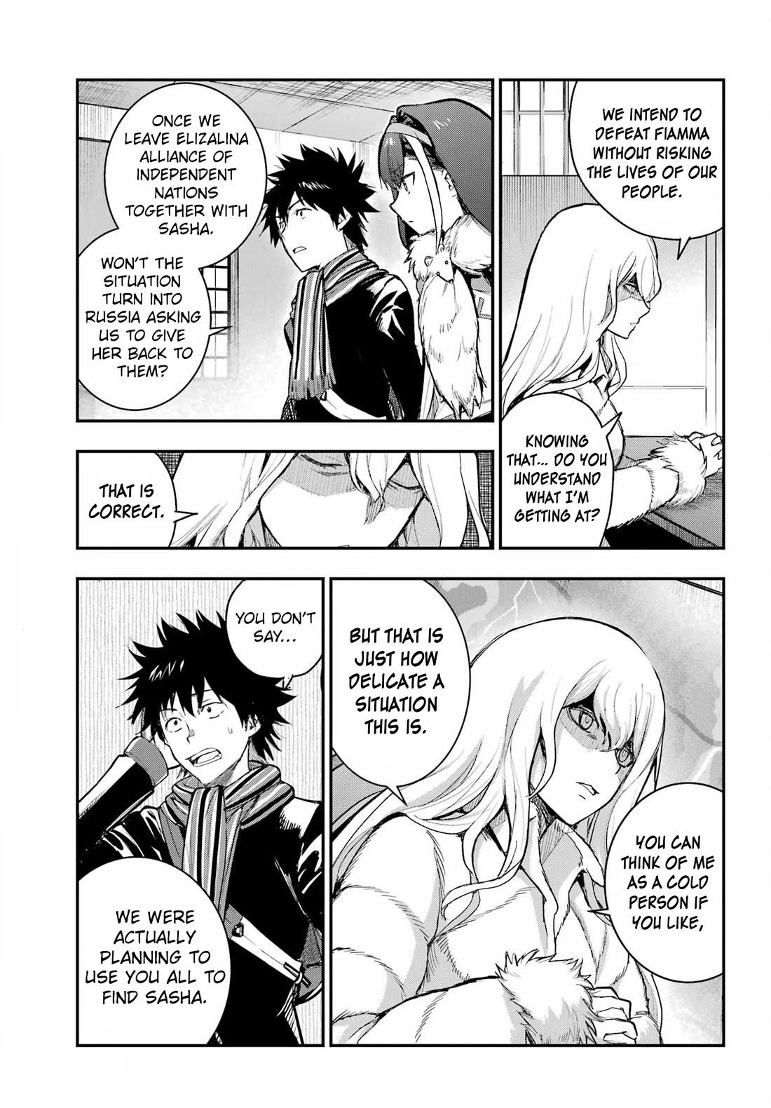 To Aru Majutsu no Kinsho Mokuroku Chapter 216 page 13 - Chapter 216: Elizalina Alliance of Independent Nations