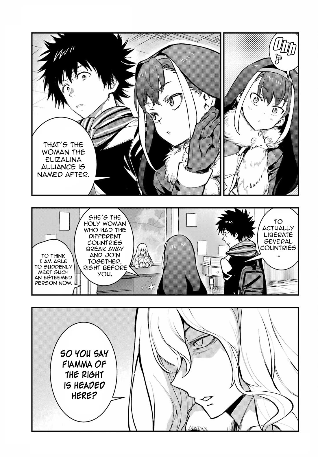 To Aru Majutsu no Kinsho Mokuroku Chapter 216 page 9 - Chapter 216: Elizalina Alliance of Independent Nations